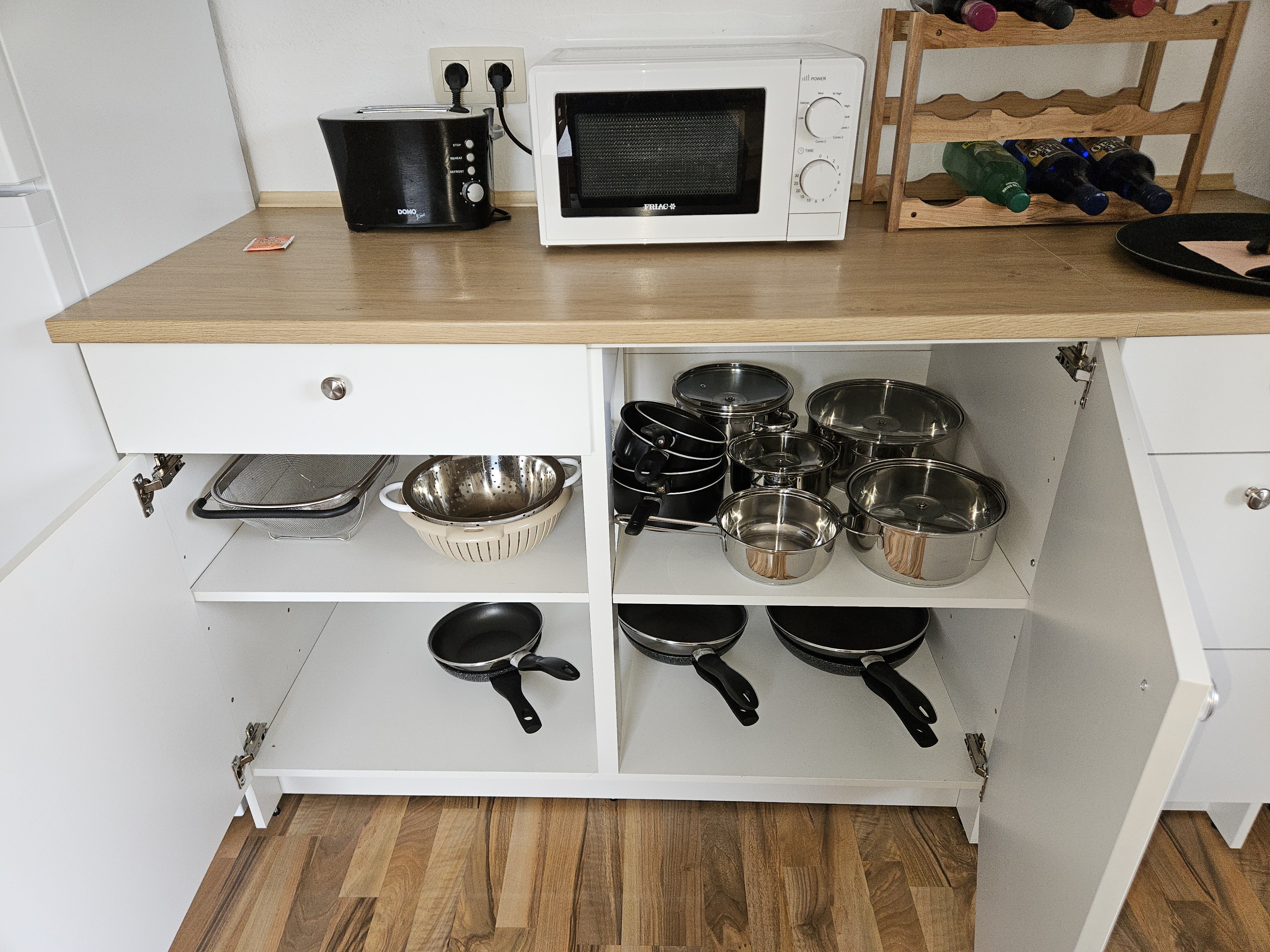 Monteurzimmer: Gemeinschaftsküche - Gästezimmer Rauw 