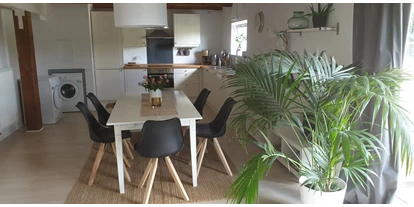 Monteurwohnung - Zimmertyp: Doppelzimmer - Wöhrden - Küche+Essbereich - Fewo im Speicher
