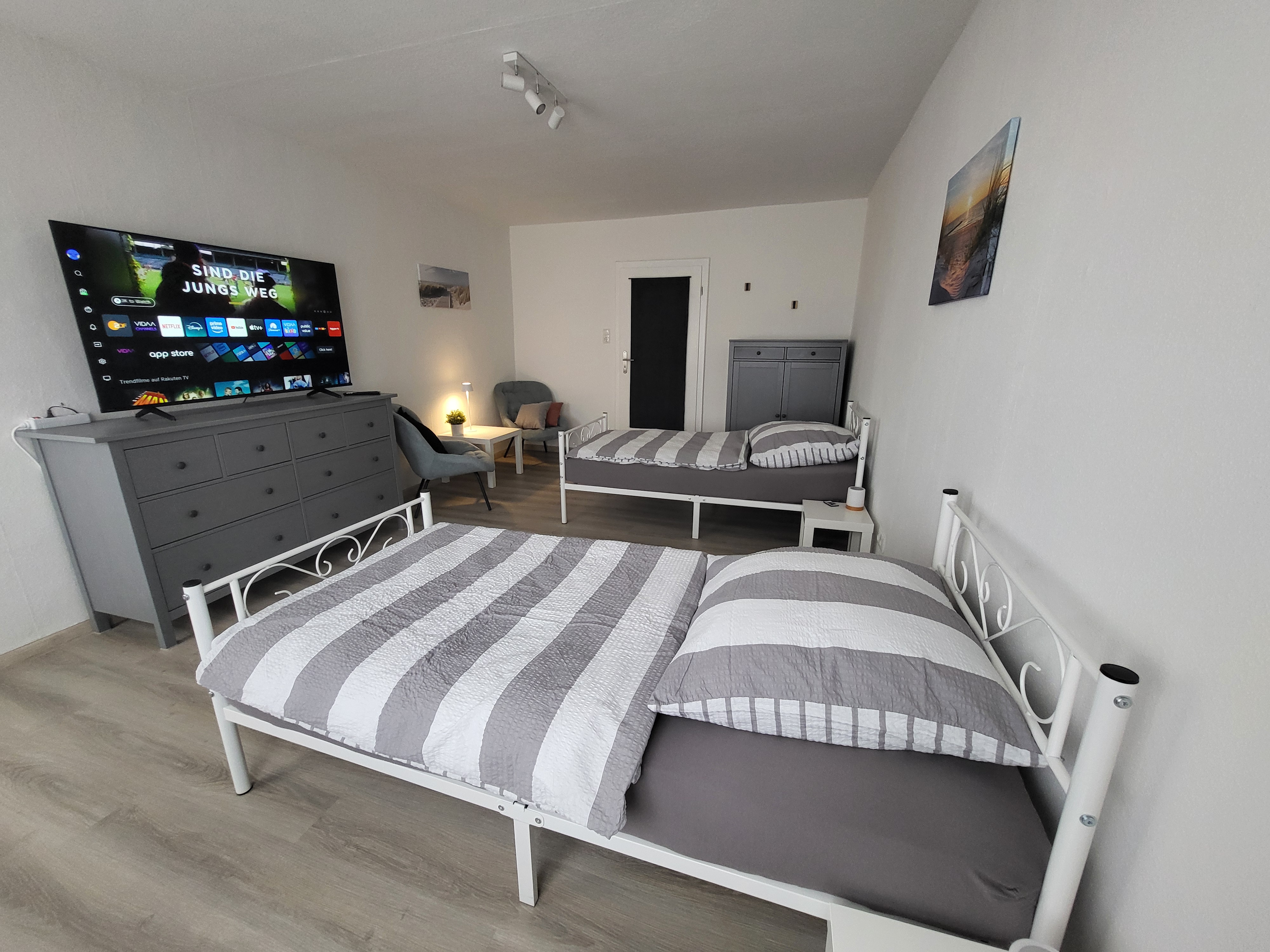 Monteurwohnung - TV - Niedersachsen - Doppelzimmer  - Monteur Lounge 