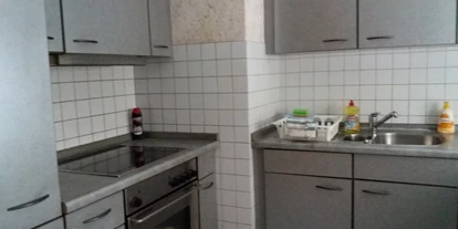 Monteurwohnung - PLZ 69469 (Deutschland) - Küche mit Backofen und Herd - Monteurzimmer Mannheim - Ludwigshafen