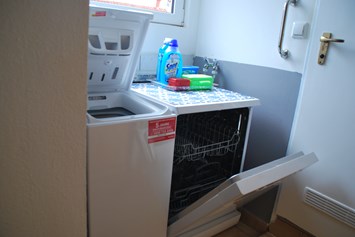 Monteurzimmer: Waschmaschine Geschirrspüler - Schlafen wie Zuhause