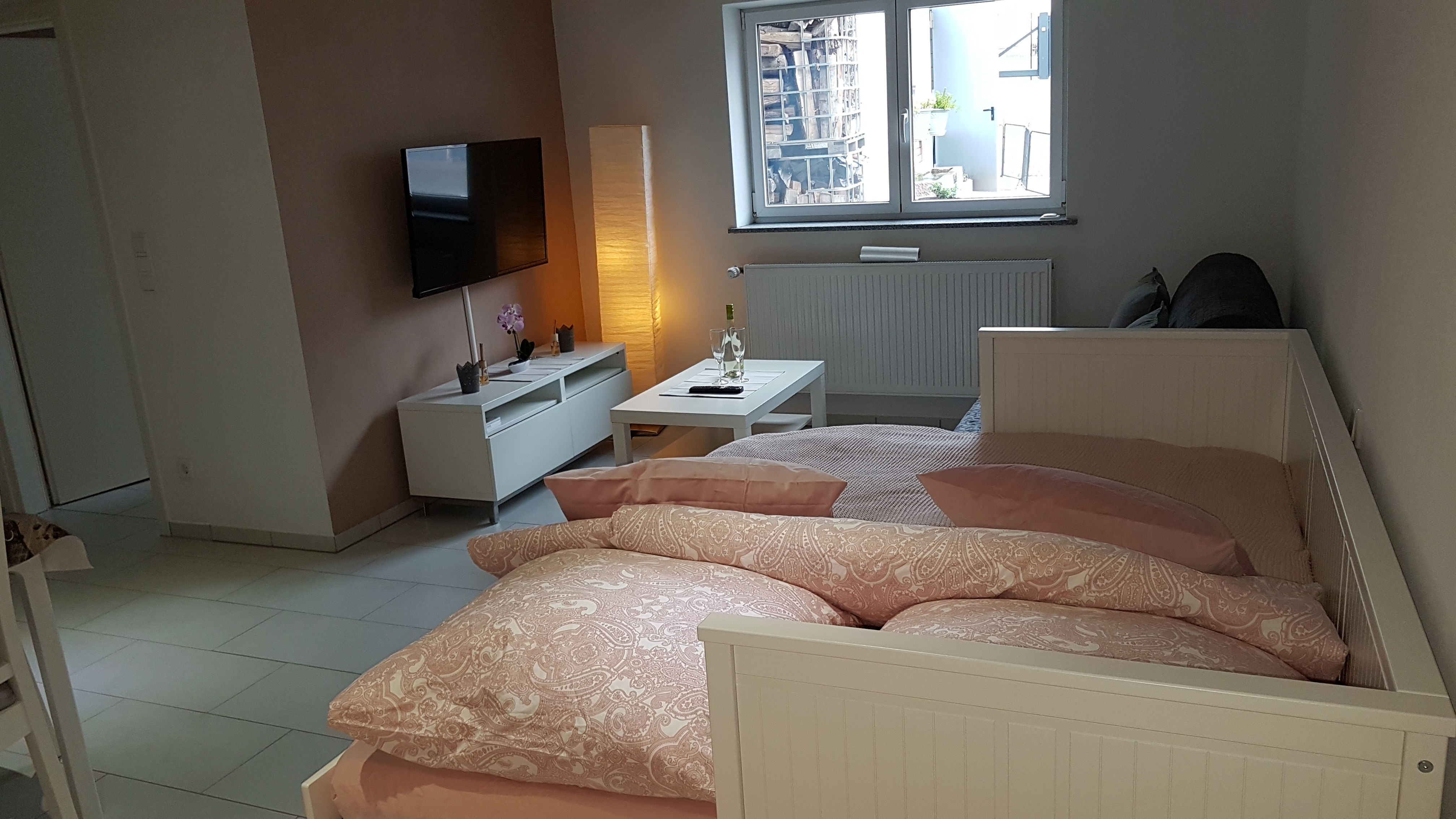 Monteurwohnung - Bettwäsche: Bettwäsche inklusive - Mörlenbach - Fewo Bianca