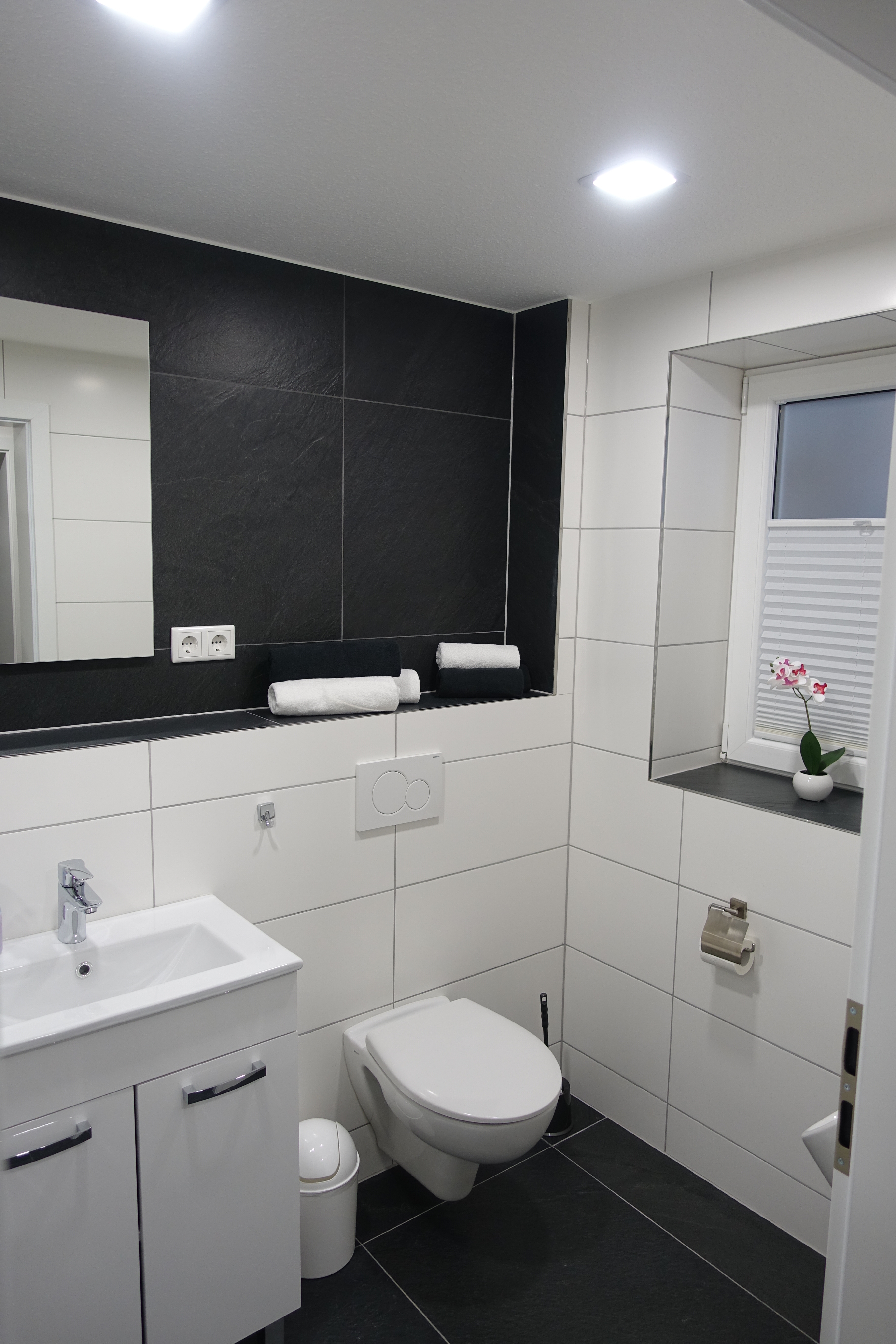 Monteurwohnung - PLZ 36205 (Deutschland) - Bad der Monteurunterkunft Böde - Monteurunterkunft & Ferienwohnung Böde