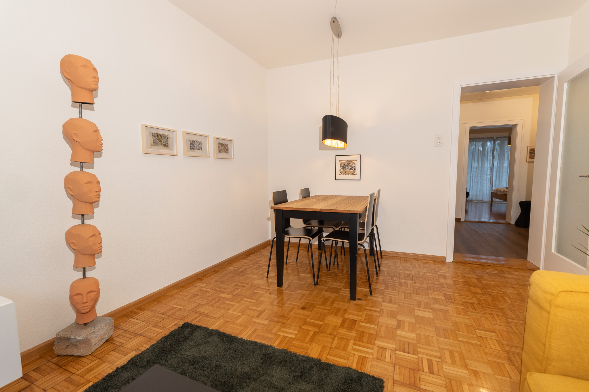 Monteurwohnung - Art der Unterkunft: Ferienwohnung - Schweiz - Vollständig Ausgestattetes zentrales Zimmer