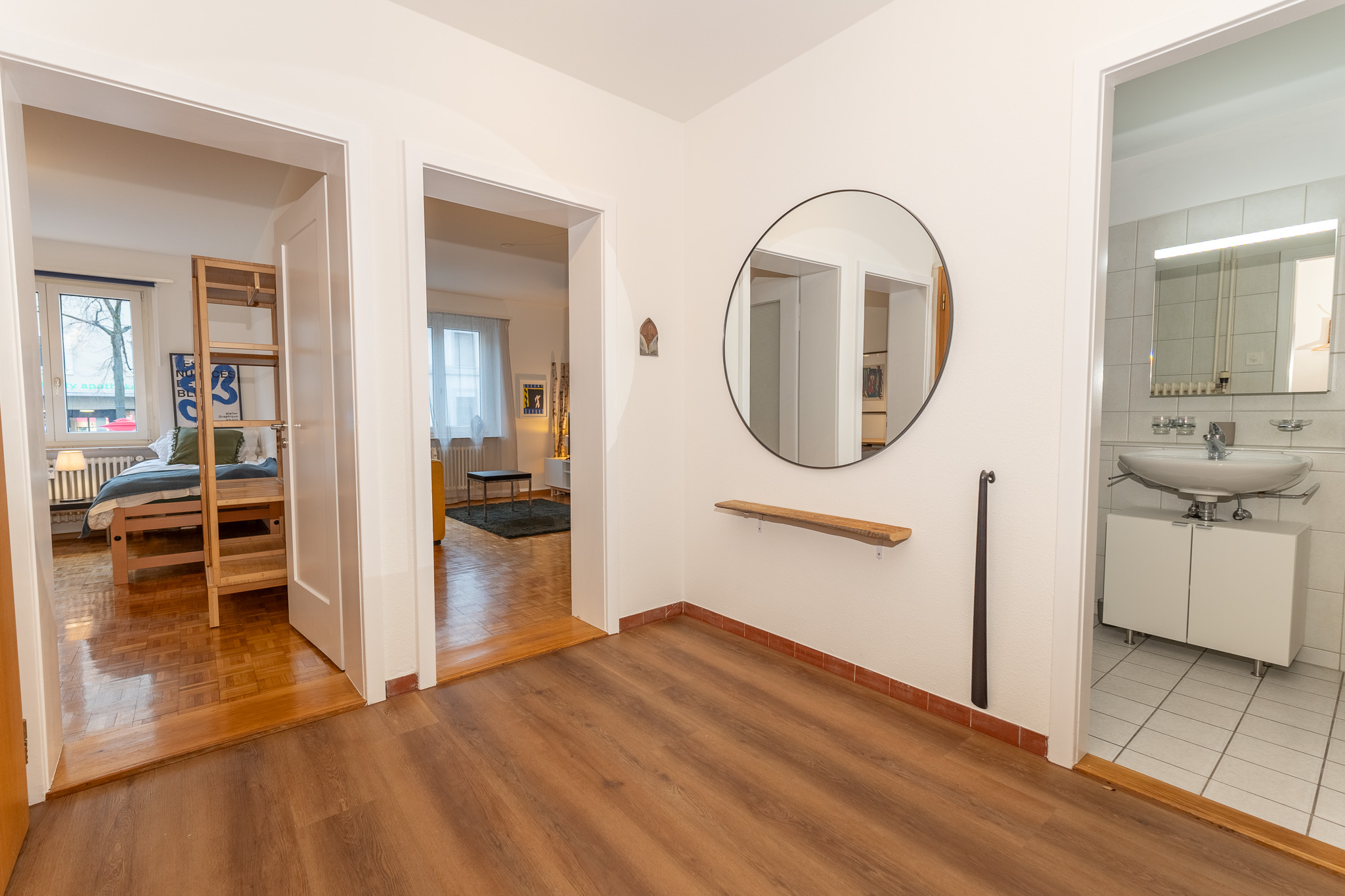 Monteurwohnung - Art der Unterkunft: Ferienwohnung - Schweiz - Vollständig Ausgestattetes zentrales Zimmer