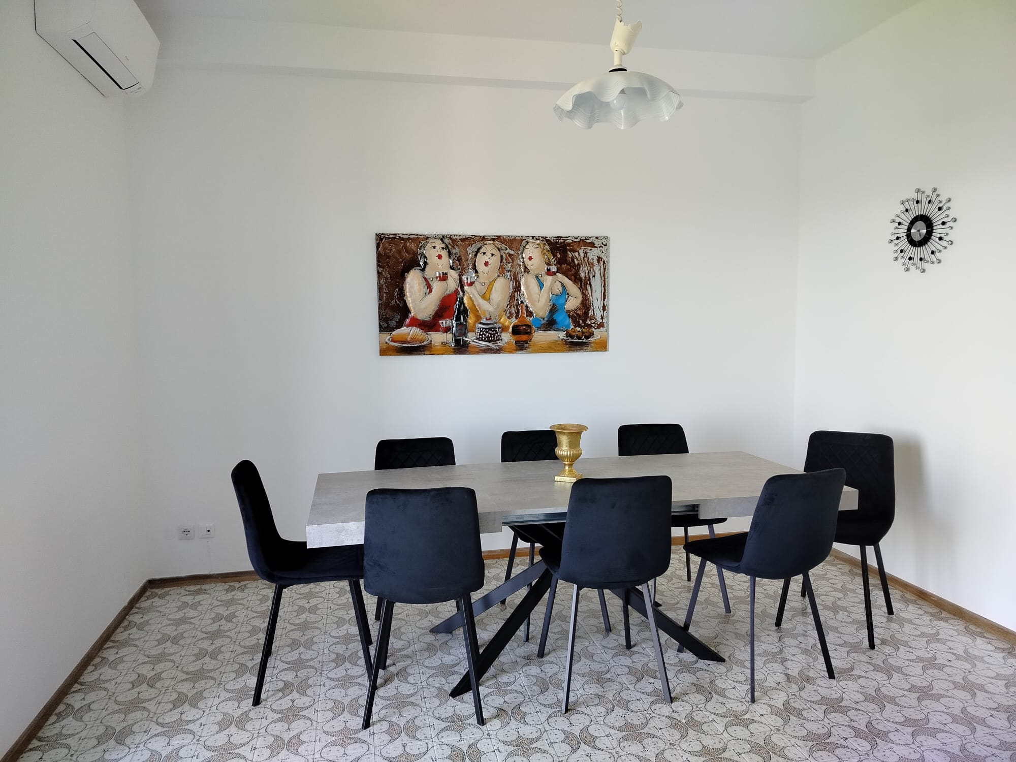 Monteurzimmer: Essplatz in Küche - CASA DORIS, Montecarotto, Le Marche - Apt. 2 - 1. Stock