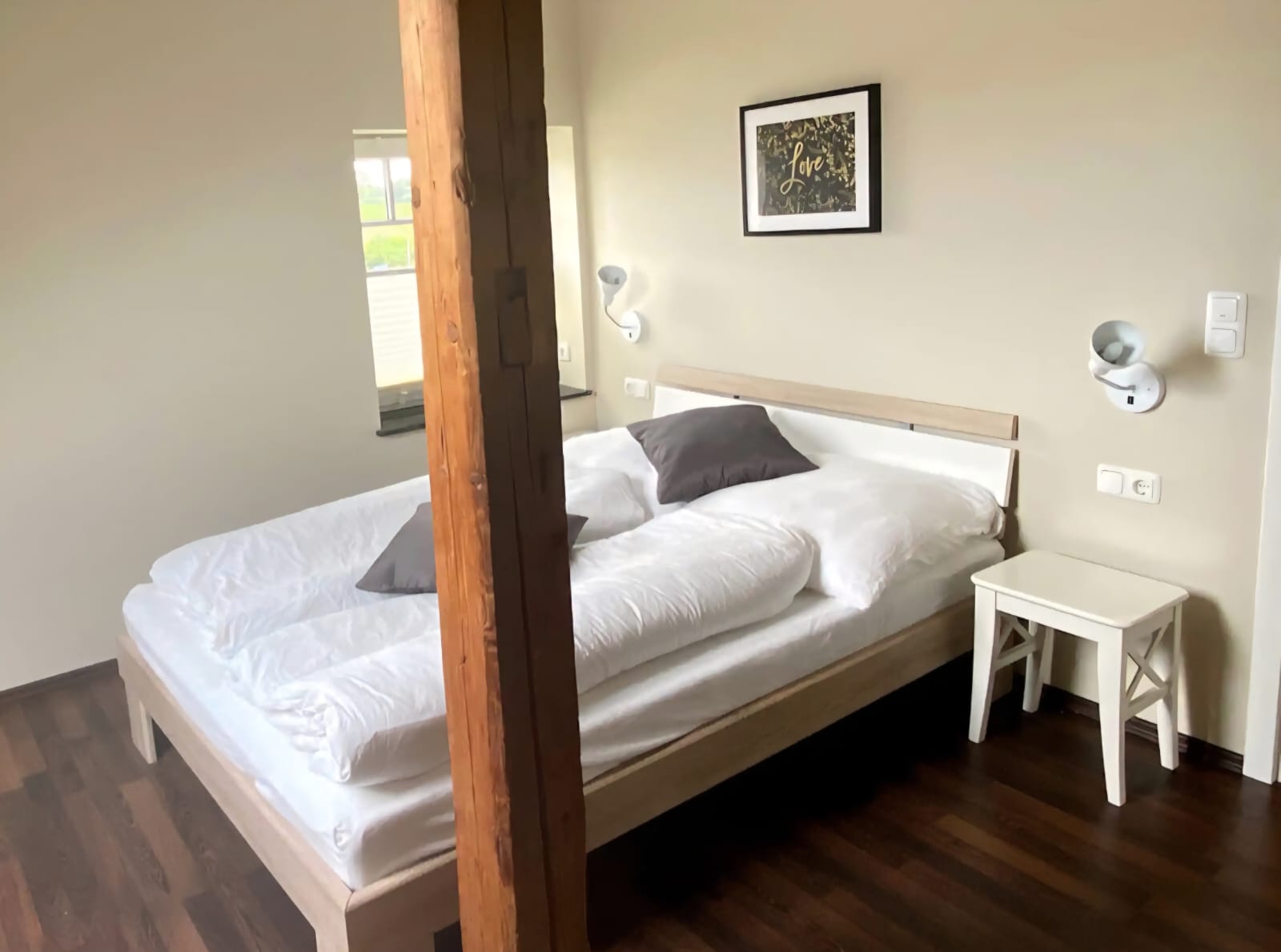 Monteurzimmer: Schlafzimmer 2 - Ferienwohnung Turmblick 