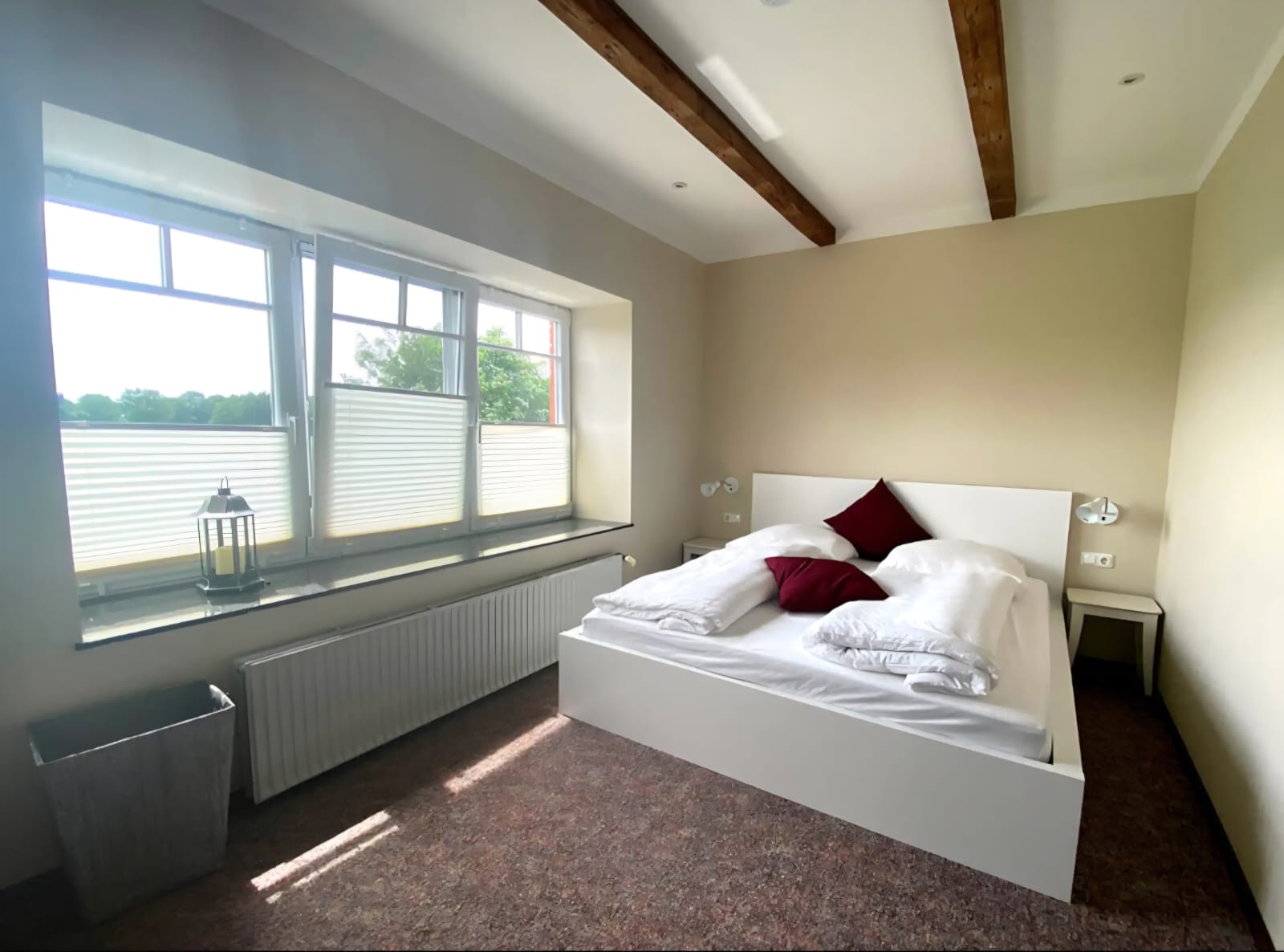Monteurzimmer: Schlafzimmer  - Ferienwohnung Turmblick 