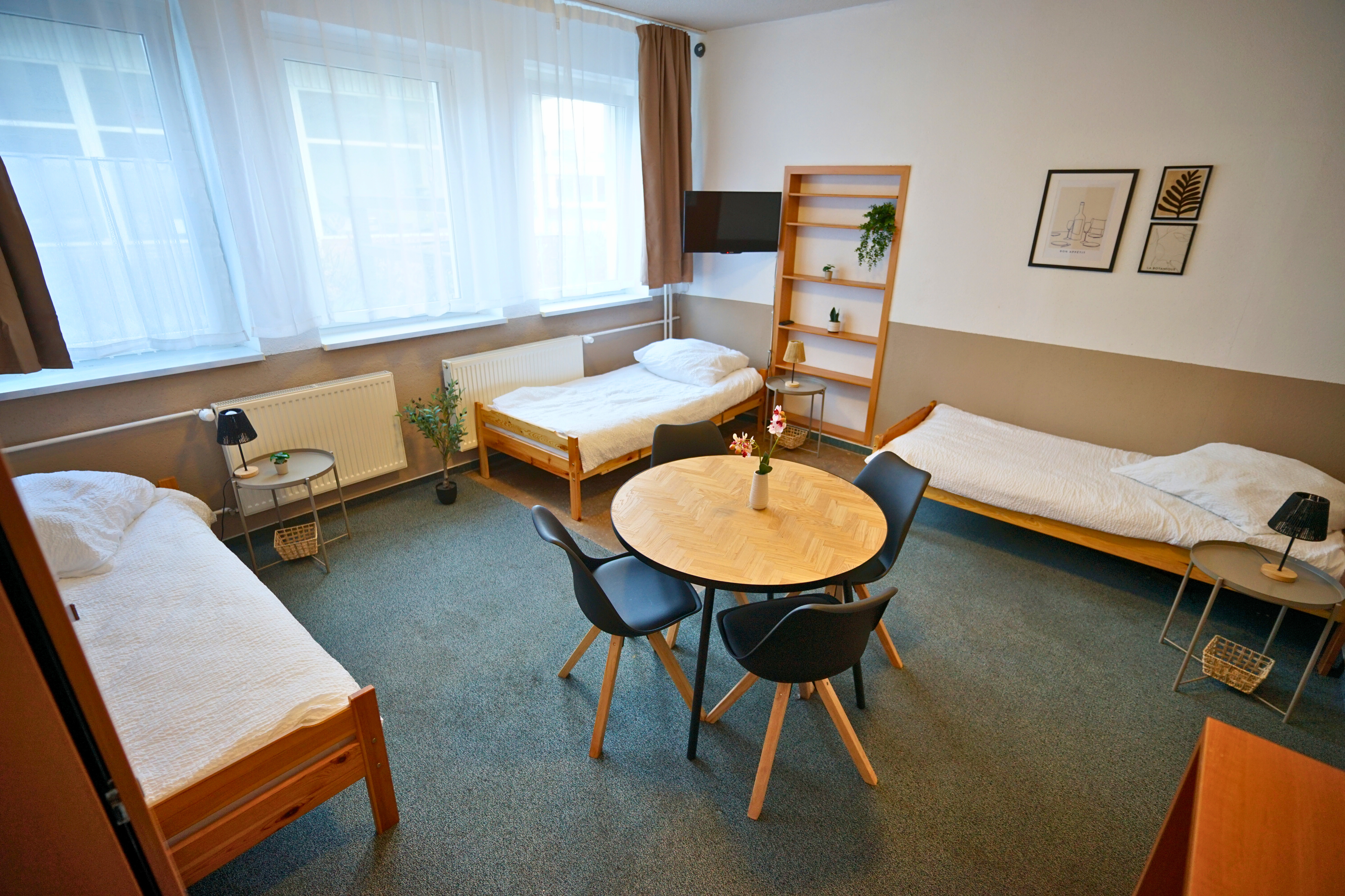 Monteurzimmer: Dreibettzimmer - Die GastHütte