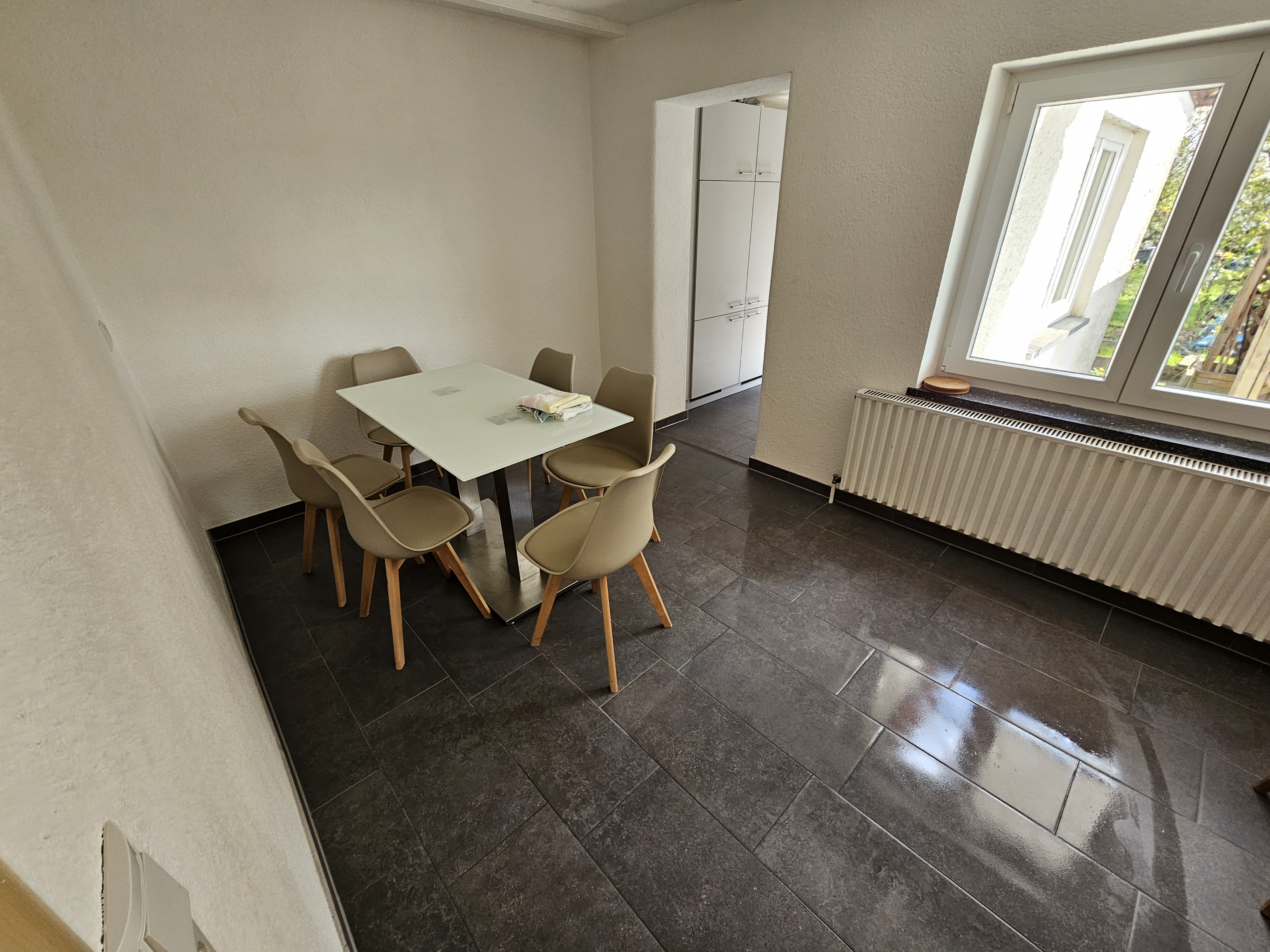 Monteurwohnung - Wolframs-Eschenbach - Esszimmer EG - BesteBleibe