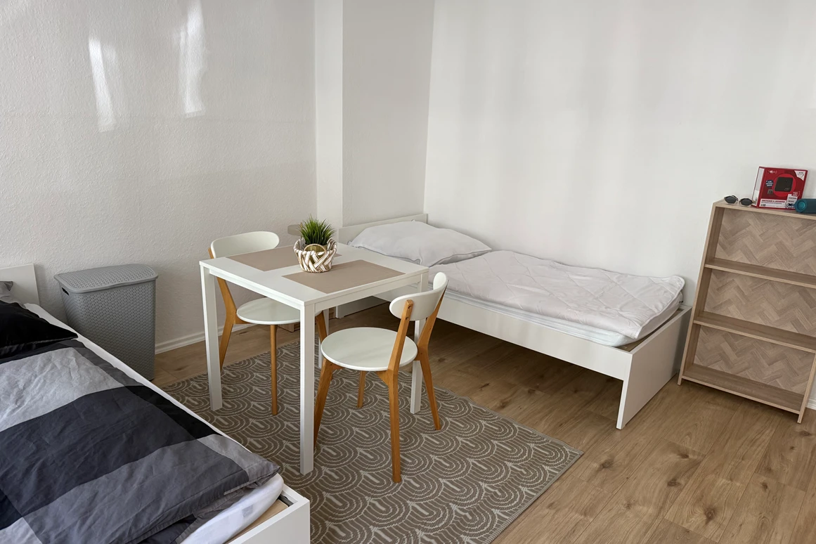Rotation R Lage 3 Raum,Top Lage ,WLAN,Balkon,EG 磊 Monteurzimmer in Magdeburg