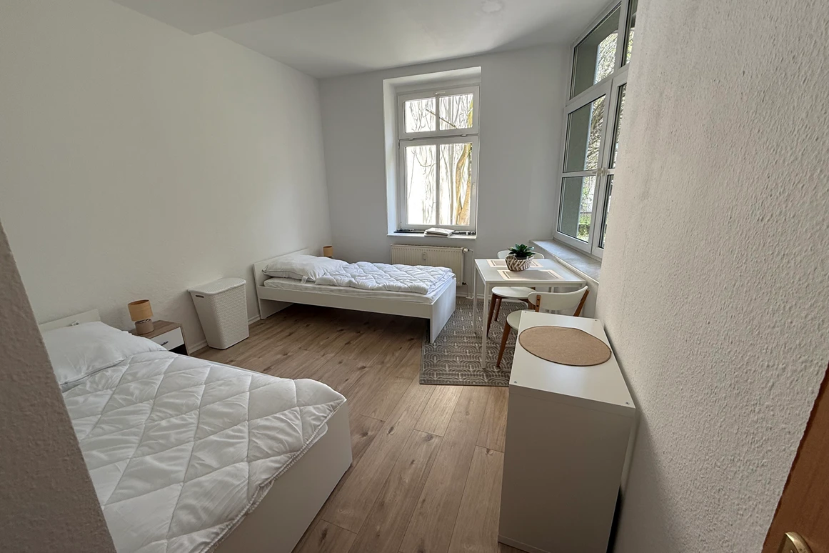 Rotation R Lage 3 Raum,Top Lage ,WLAN,Balkon,EG 磊 Monteurzimmer in Magdeburg