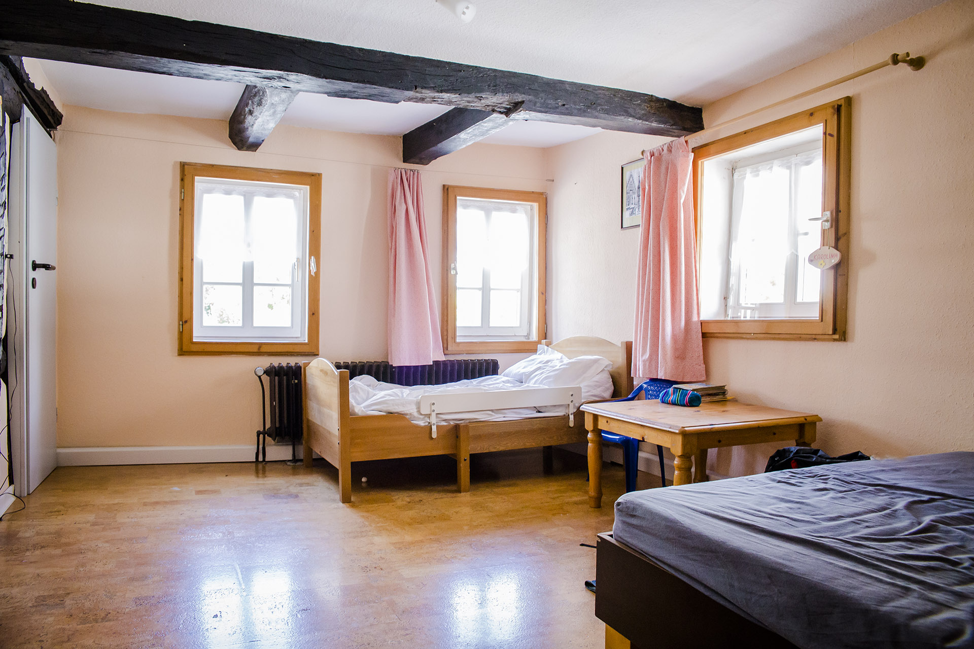 Monteurzimmer: Zimmer3 - erstes Stockwerk - Monteurunterkunft - Gemütliches Fachwerkhaus 
