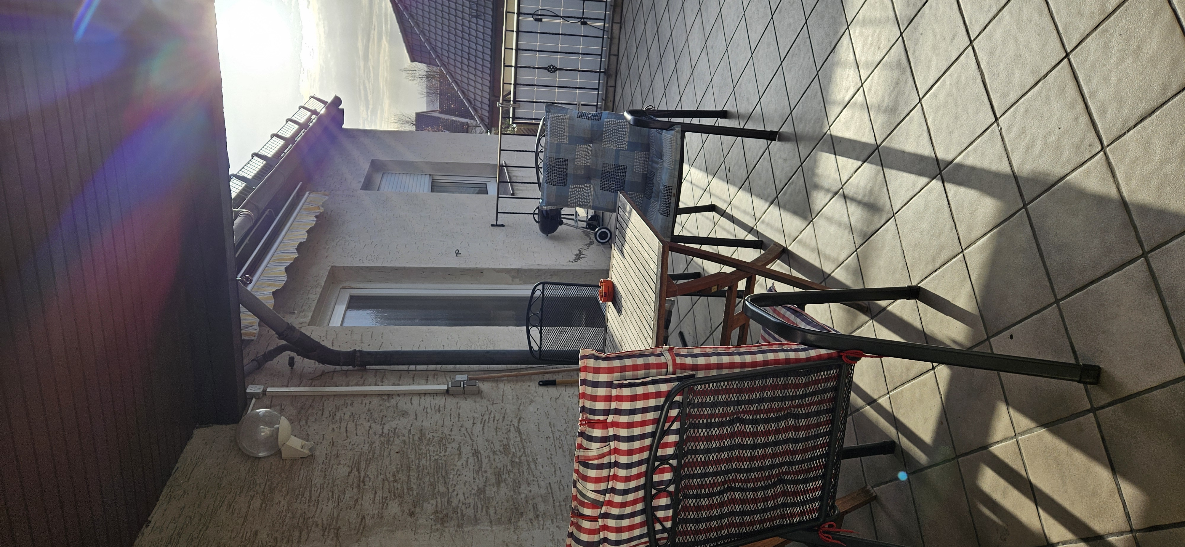 Monteurwohnung: Balkon - erstes Stockwerk - Monteurwohnung 1. OG - Zimmer bei Alina
