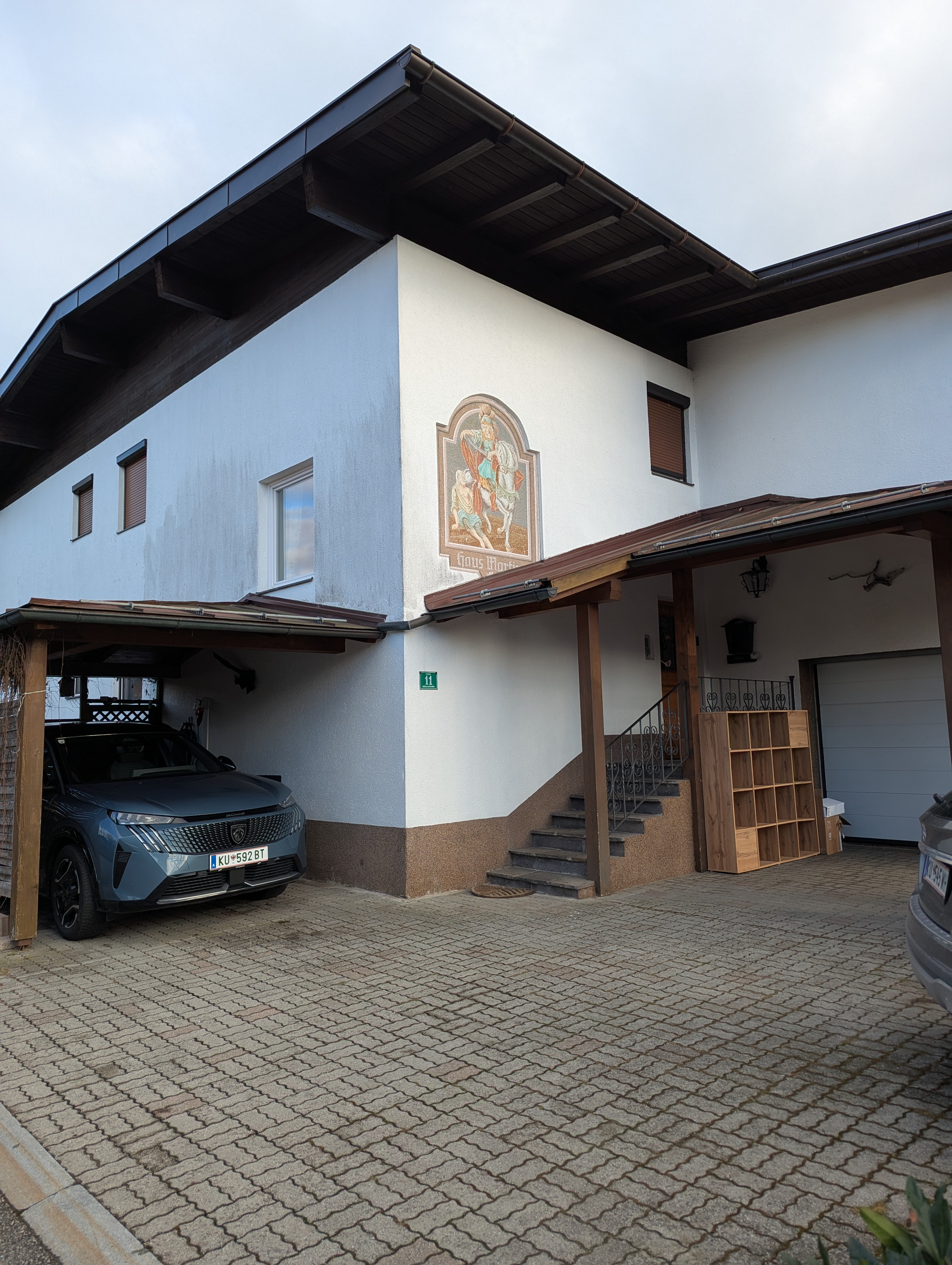 Monteurwohnung - Hund erlaubt - Außenansicht - Lijus GmbH - Appartement Naunspitzblick