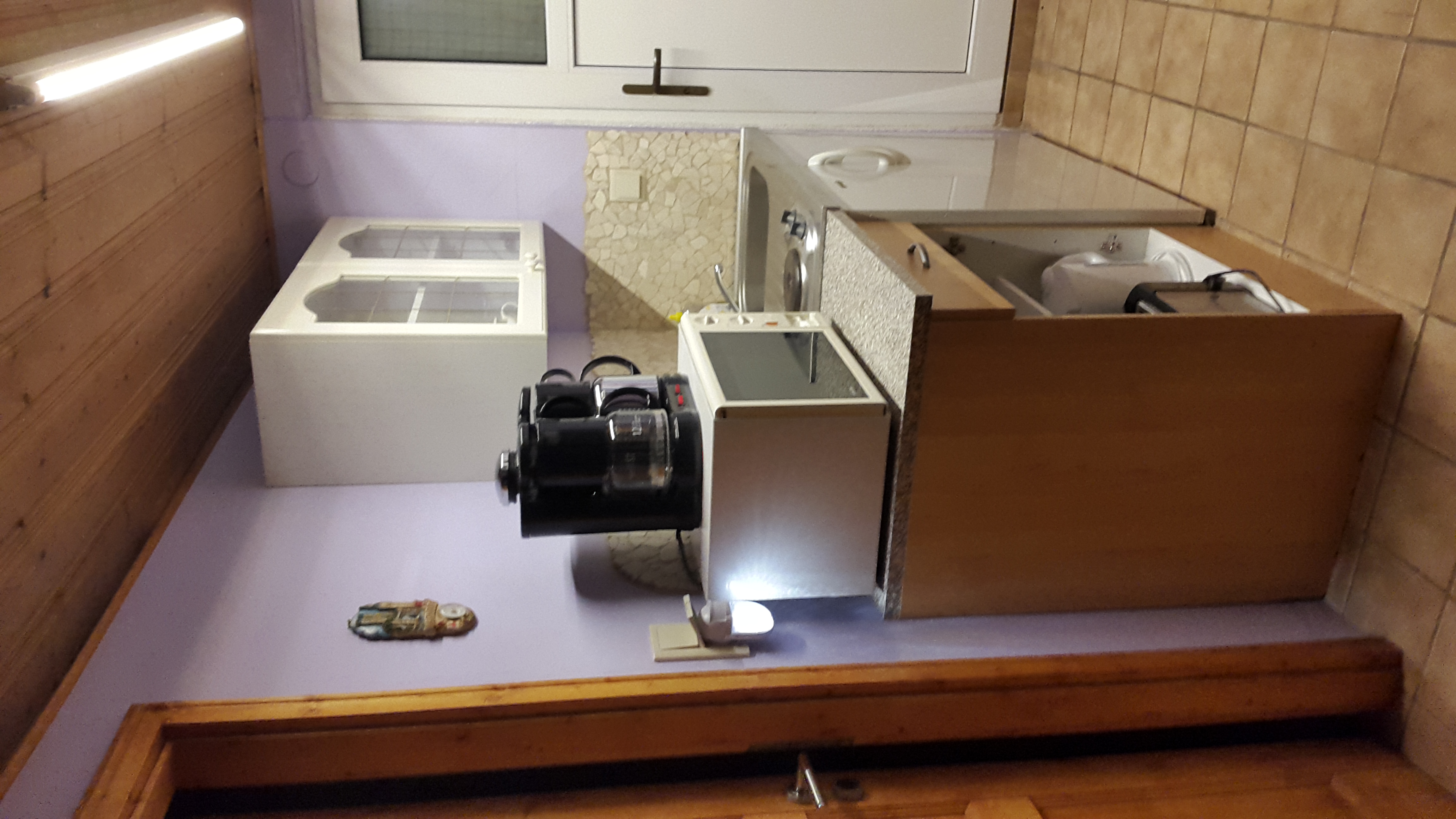 Monteurzimmer: Küchenzeile - Ferienwohnung Schlothauer 2