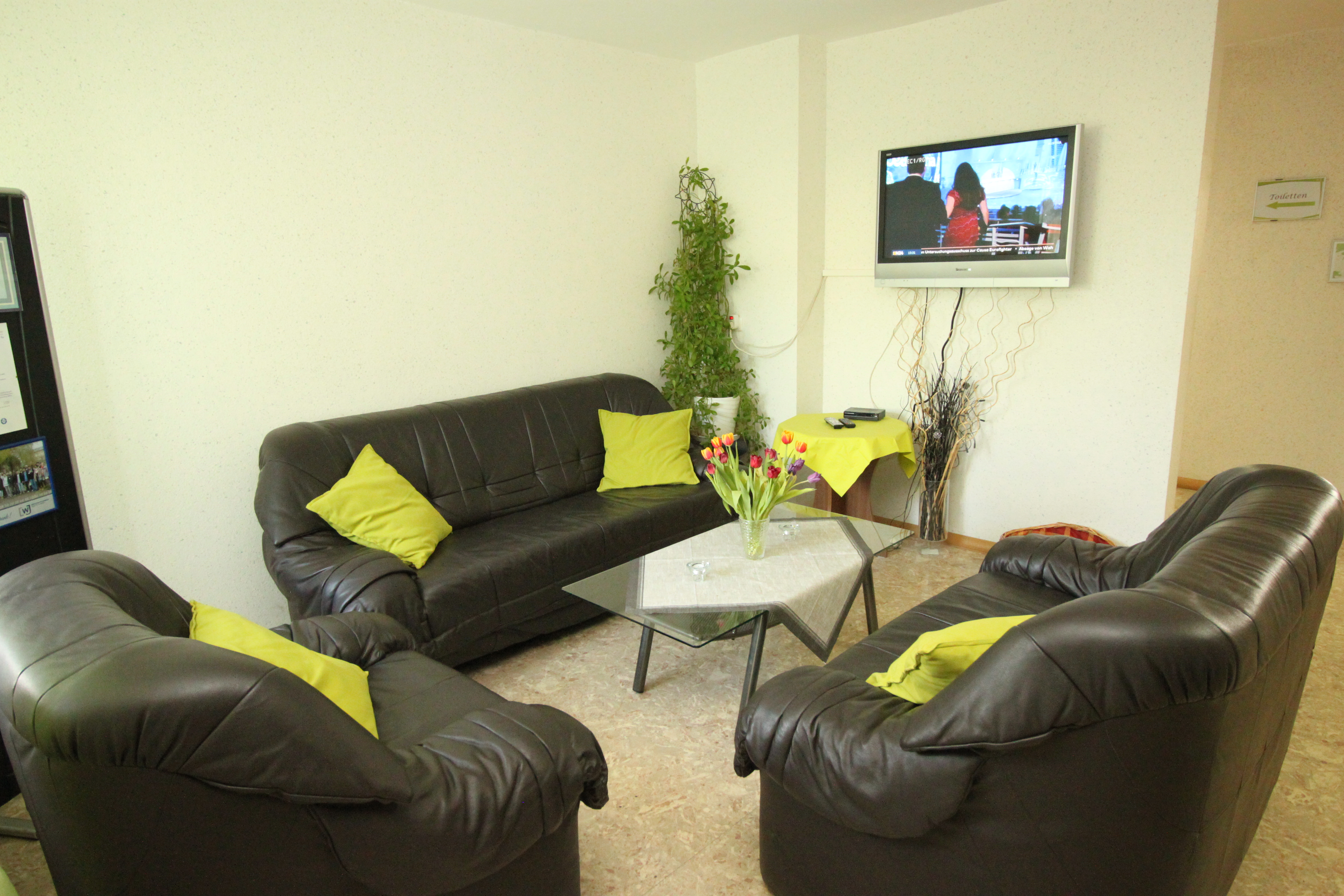 Monteurzimmer: Empfangsbereich - Landhotel Heidepark