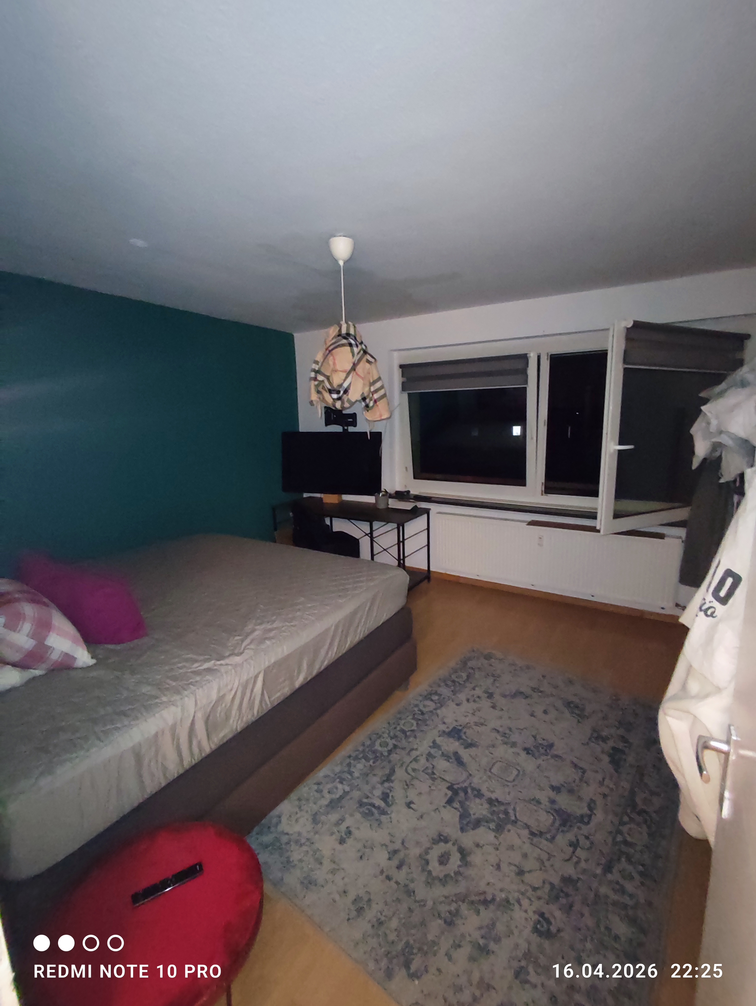 Monteurwohnung - Nordrhein-Westfalen - Schlafzimmer Hof Seite ( ruhige Lage) - Apartment 42