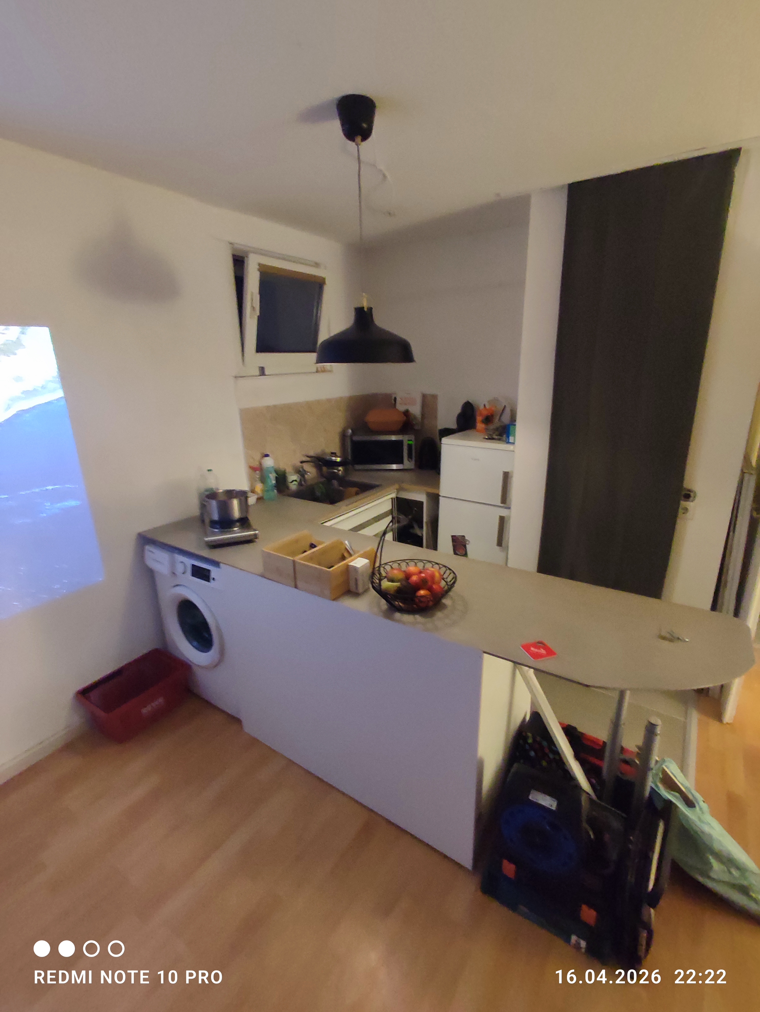 Monteurwohnung - Nordrhein-Westfalen - Küchenzeile 
Wohnbereich  - Apartment 42