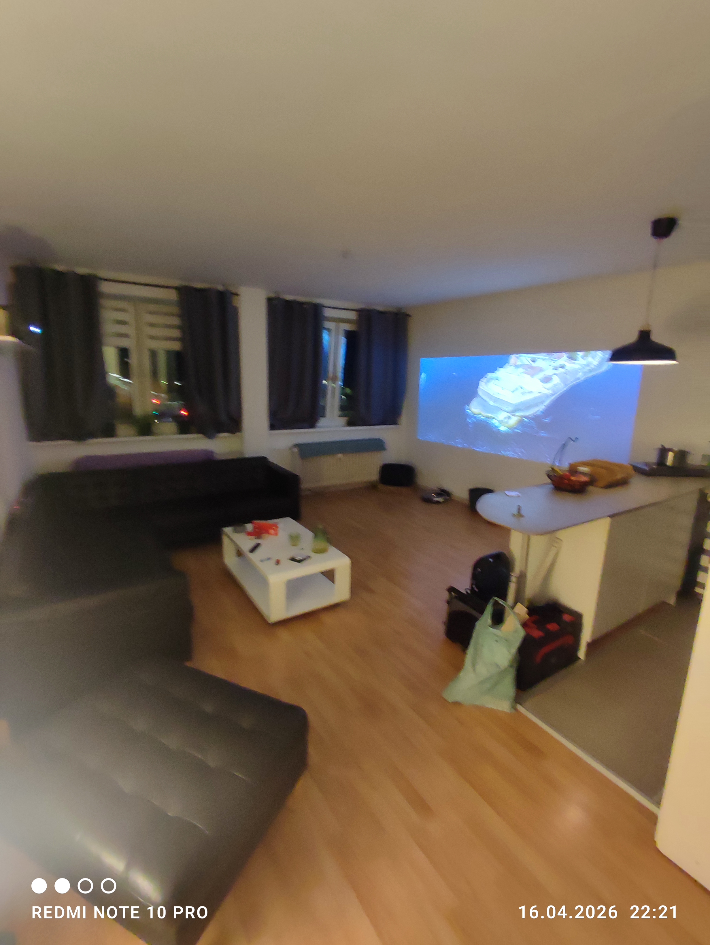 Monteurzimmer: Wohnzimmer 
Couch - Apartment 42