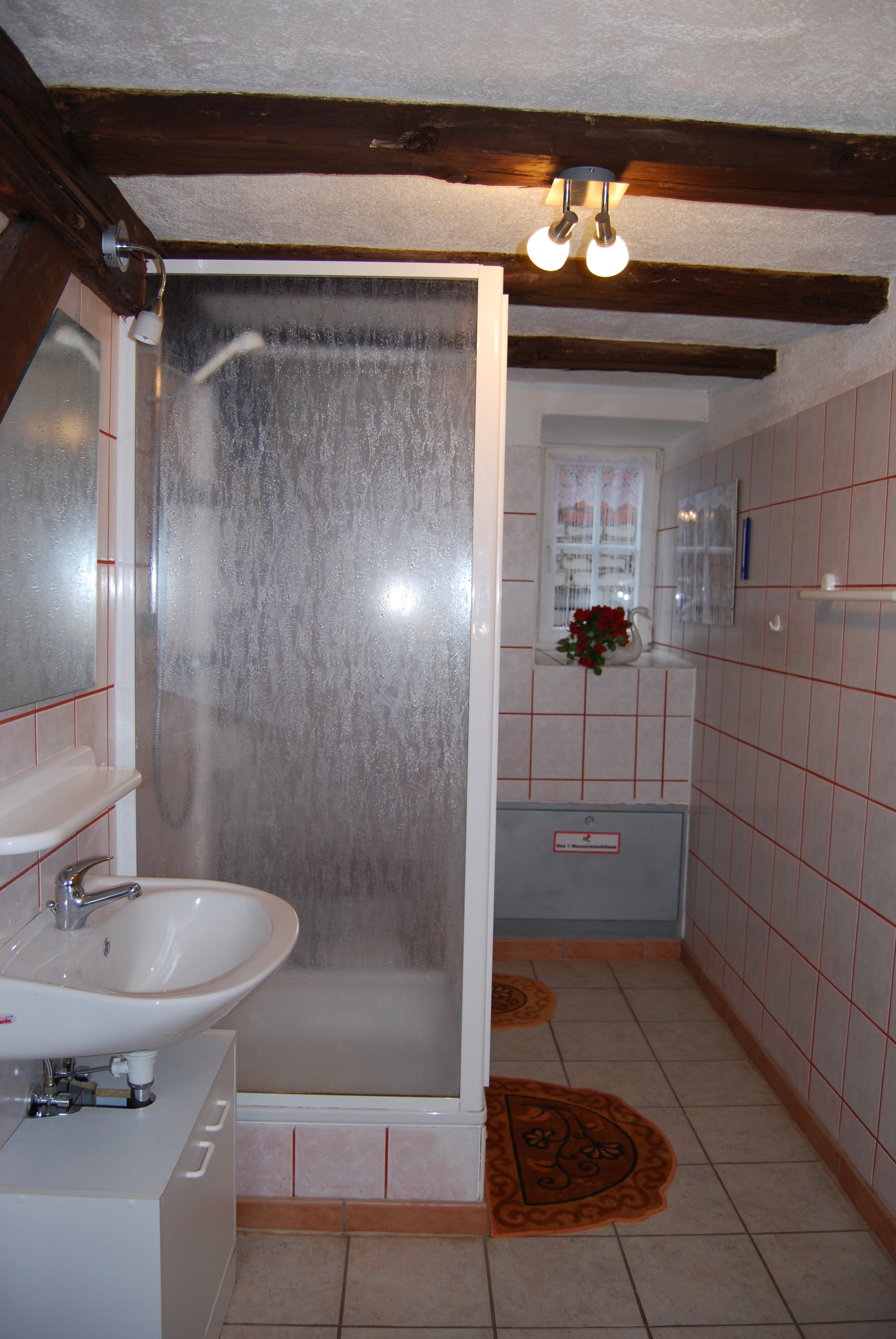 Monteurzimmer: Bad  - Leischnerhof