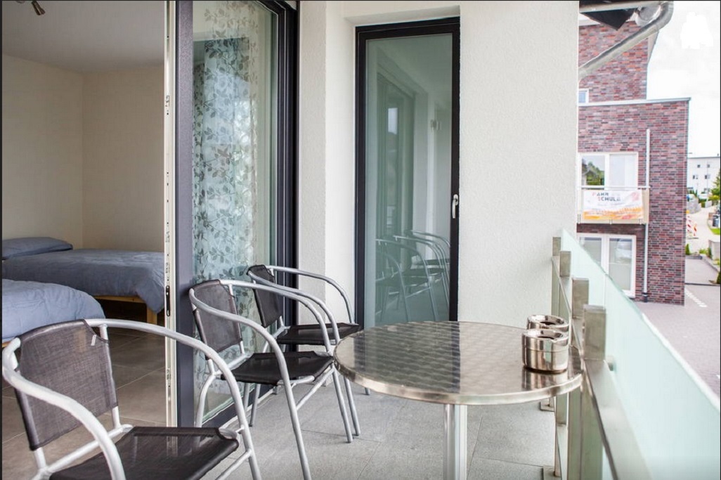 Monteurwohnung - Paderborn - Apartment mit 3 Schlafzimmern + Balkon - Zimmervermietung ARAS 