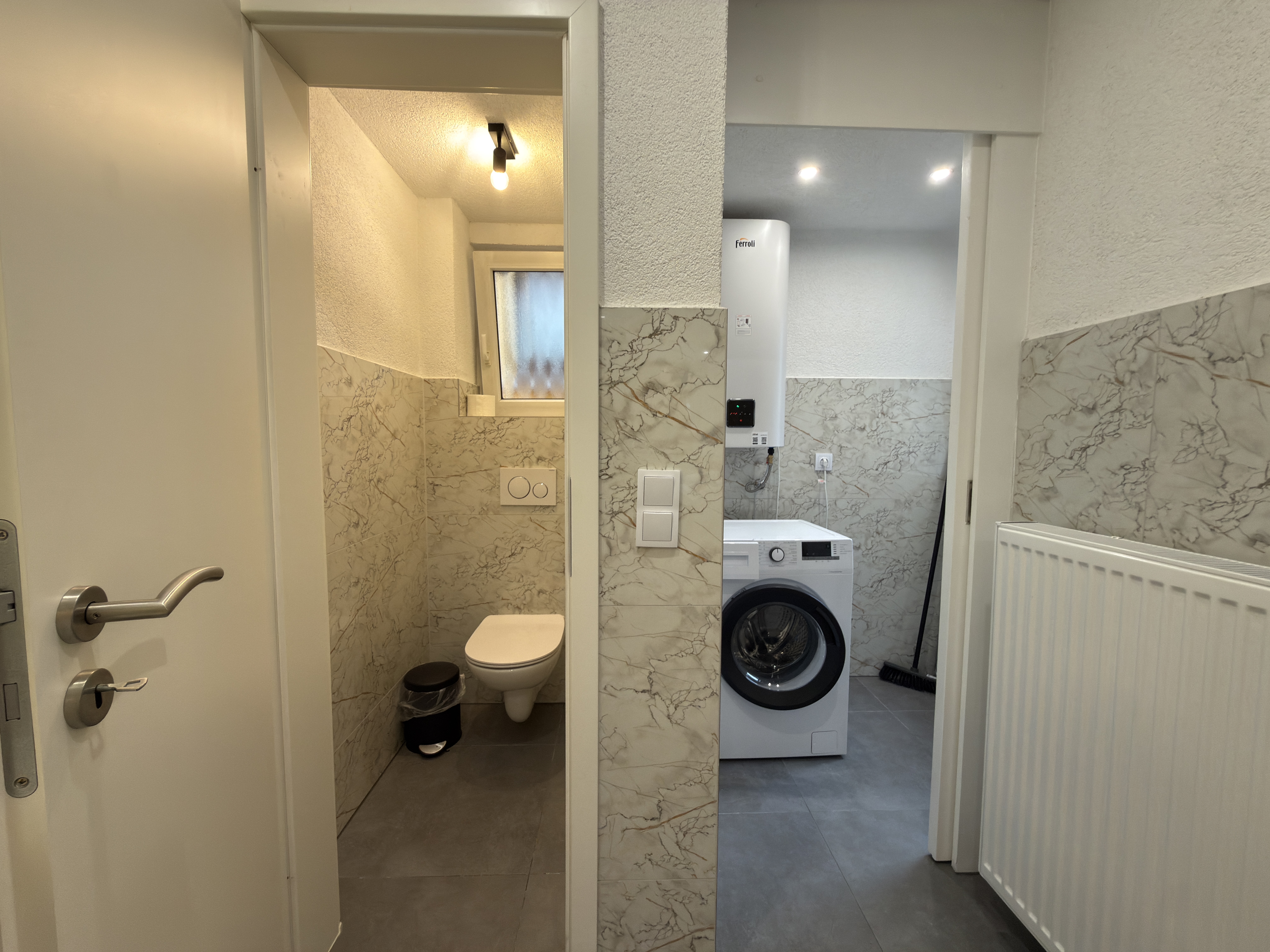 Monteurzimmer: WC - Work & Travel 2