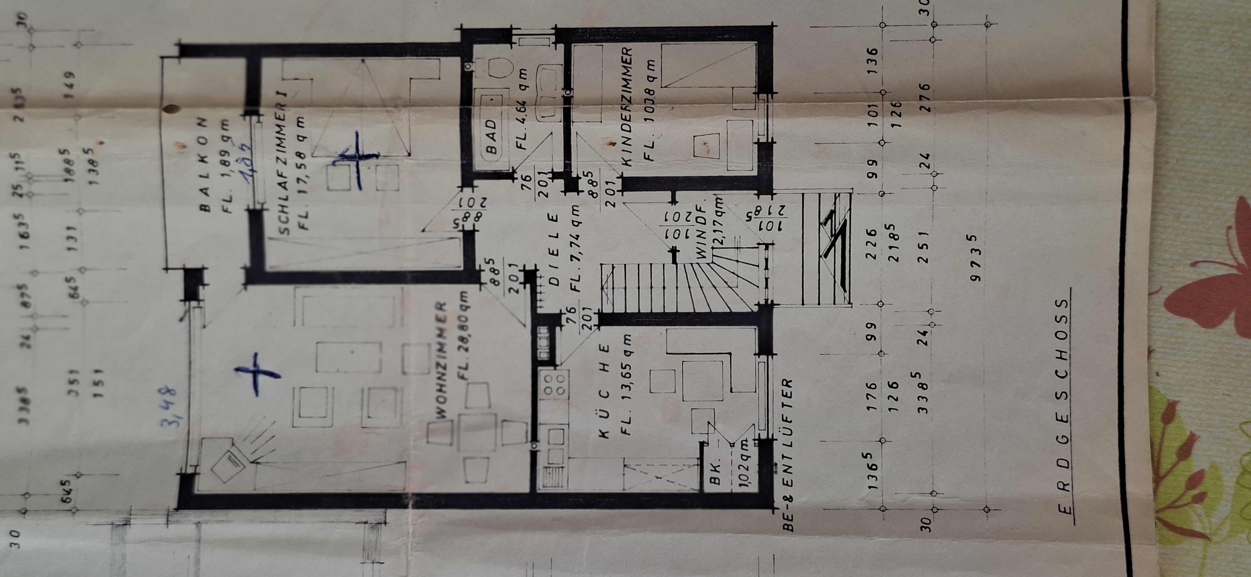 Monteurwohnung - Zimmertyp: Doppelzimmer - Hessen - Erdgeschos Grundrisse Apartment 1 - Apartment by Aldijana 