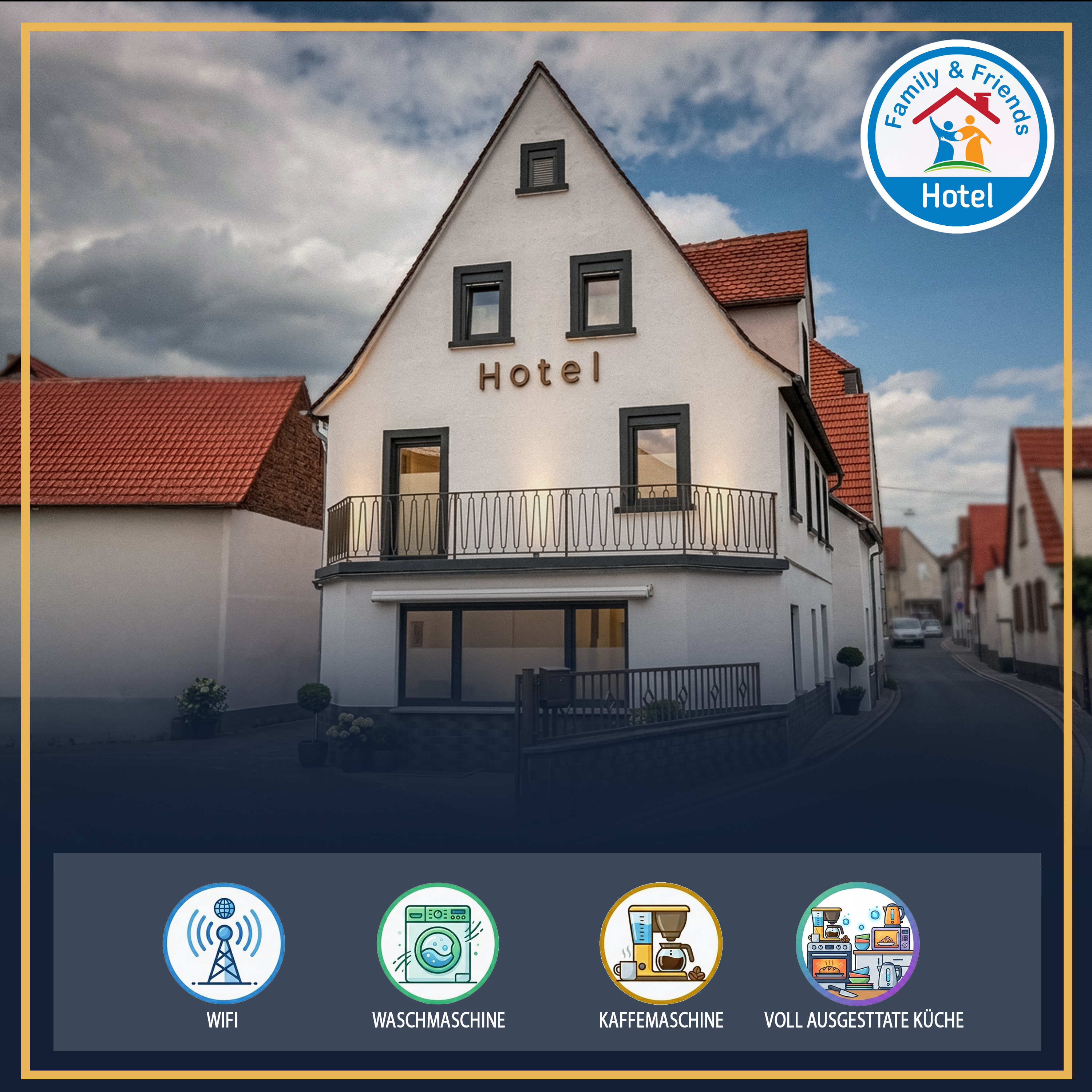 Monteurwohnung - Parkplatz: eigener Parkplatz vorhanden - Rheinland-Pfalz - Family and Friends Worms