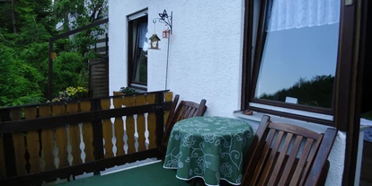 Monteurwohnung - Bad Teinach-Zavelstein - Terrasse - Haus Eitel