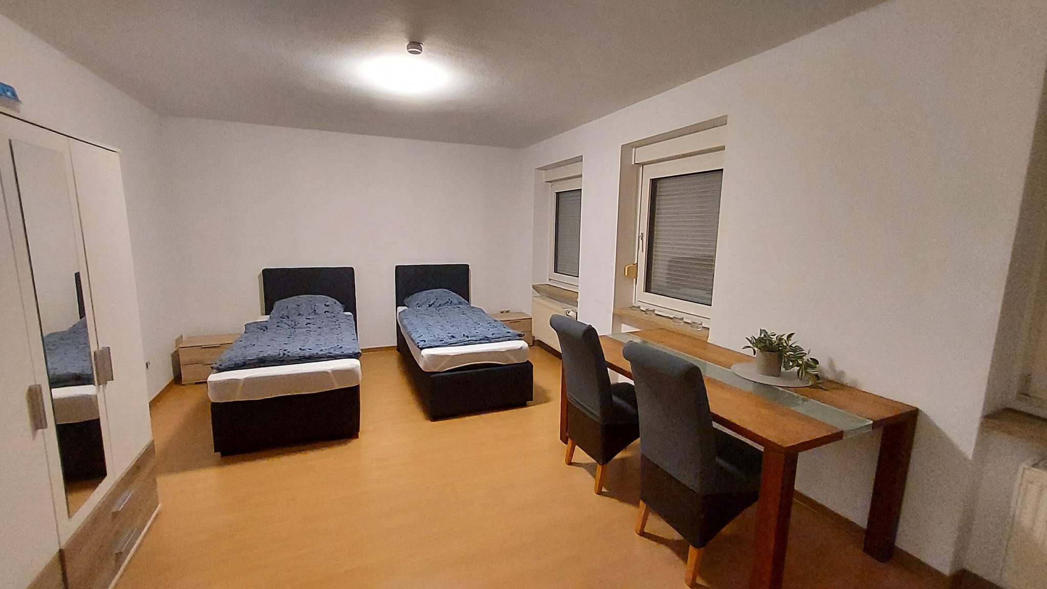 Monteurzimmer: 1-Bett, 2-Bett und 3-Bettzimmer