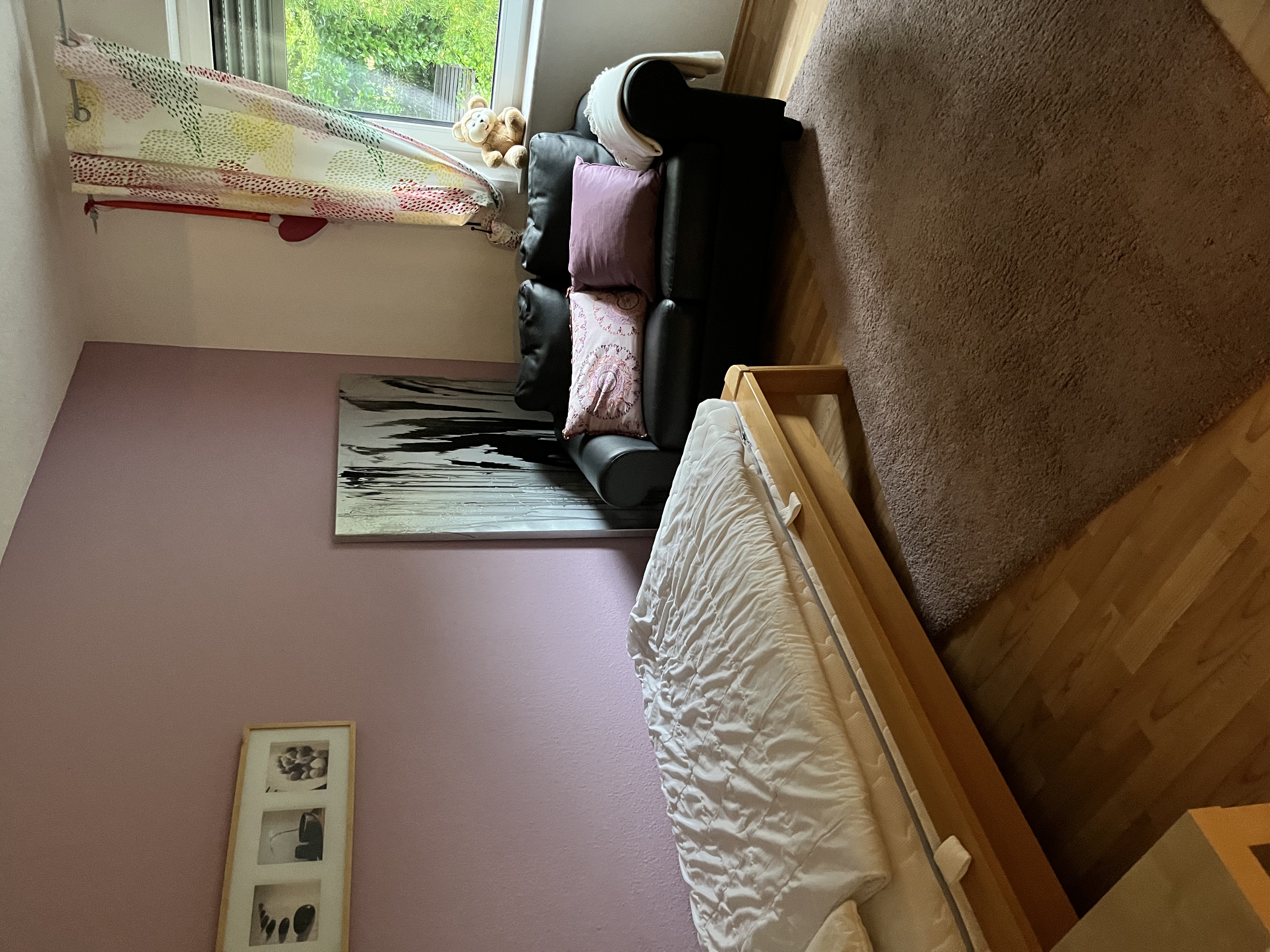 Monteurzimmer: Schlafzimmer mit Einzelbett - Ferienwohnung Lochner 