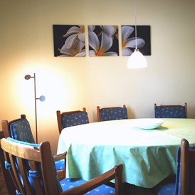 Monteurzimmer: Esszimmer für bis zu 10 Personen - Bernkasteler MoselApartments