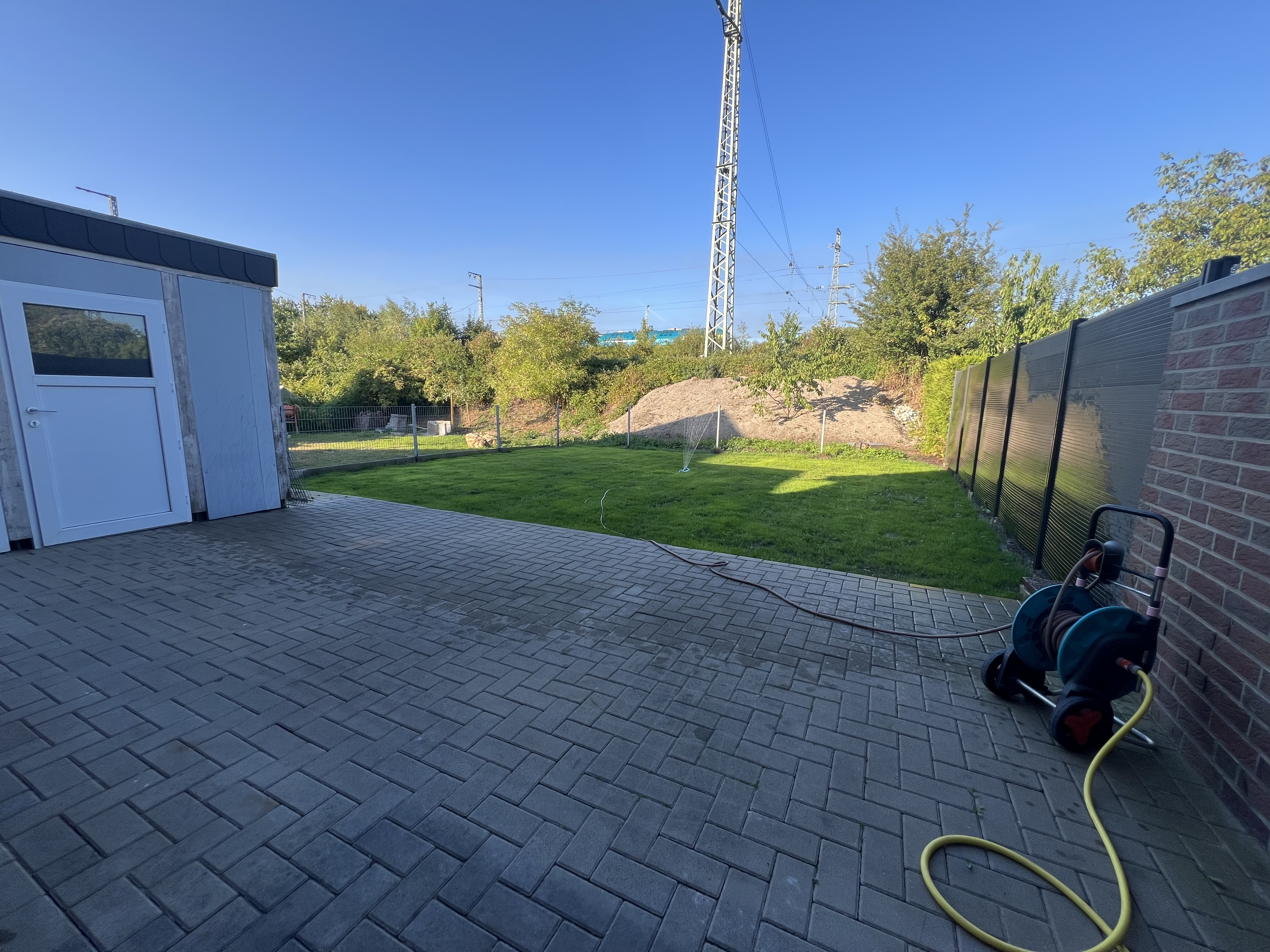 Monteurzimmer: Garten - NEU Hausgemüt 10p.Quartier Rheine–Monteurwohnung