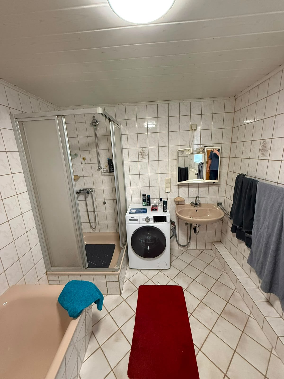 Monteurwohnung - Hessen - Bad - Meisterzimmer Rose