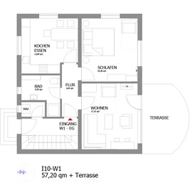 Monteurzimmer: Ferienhaus mit 2 separaten 2 Zimmer Wohnungen und Stellplatz
