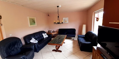 Monteurwohnung - Hannoversch Münden - gemütliche Sitzecke - Ferienhaus Am Hemkeberg