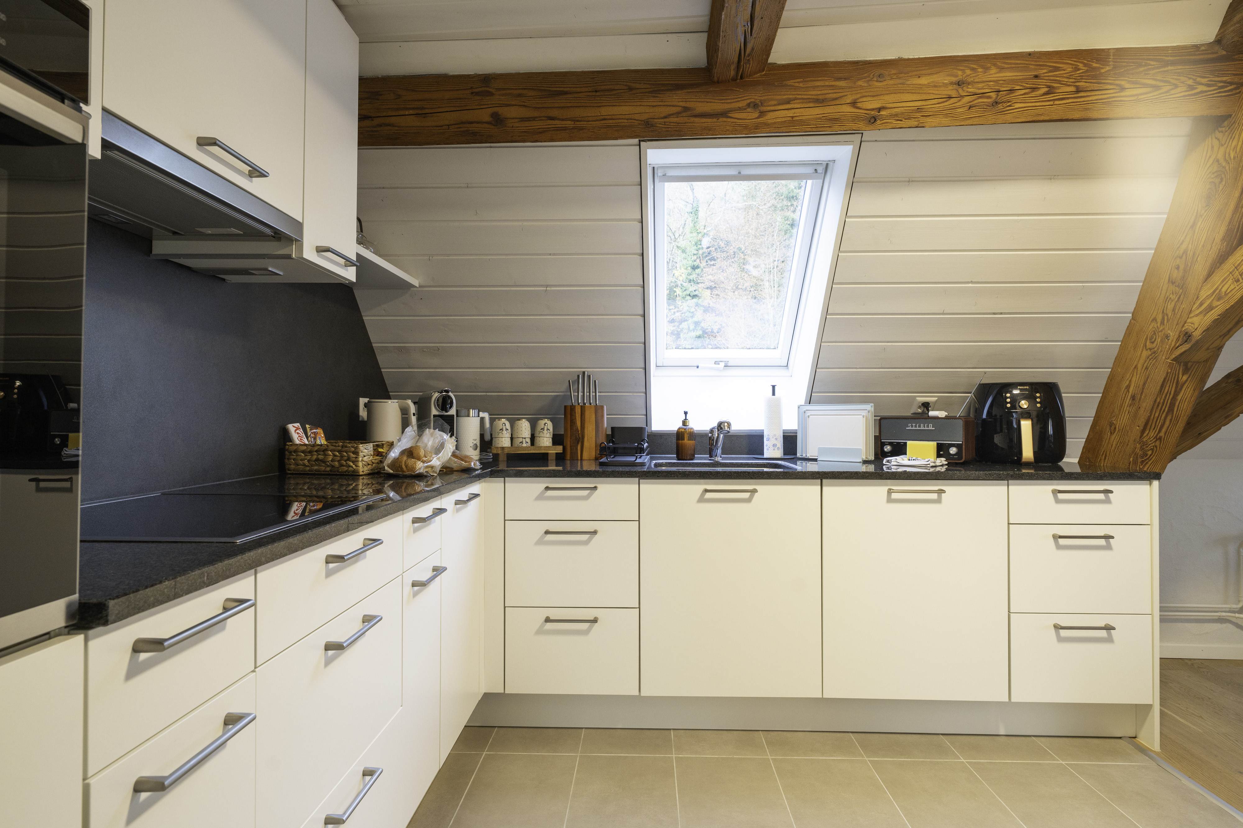 Monteurzimmer: Küche - Komfortable 8 Personenwohnung nahe Aarau
