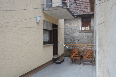 Monteurwohnung - Bad Mergentheim - Terasse - Ferienwohnung 1 Bad Mergentheim-Althausen