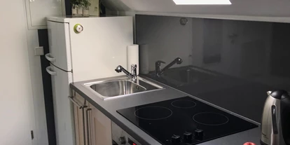 Monteurwohnung - Badezimmer: eigenes Bad - Münsterland - Küche - Ferienwohnung  Landart