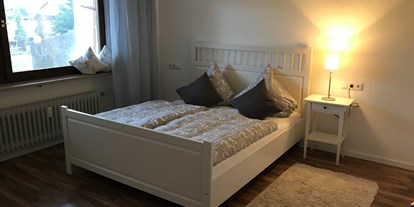 Monteurwohnung - Zimmertyp: Doppelzimmer - Nördlingen - Schlafzimmer mit Doppelbett - Doppelzimmer Dischingen