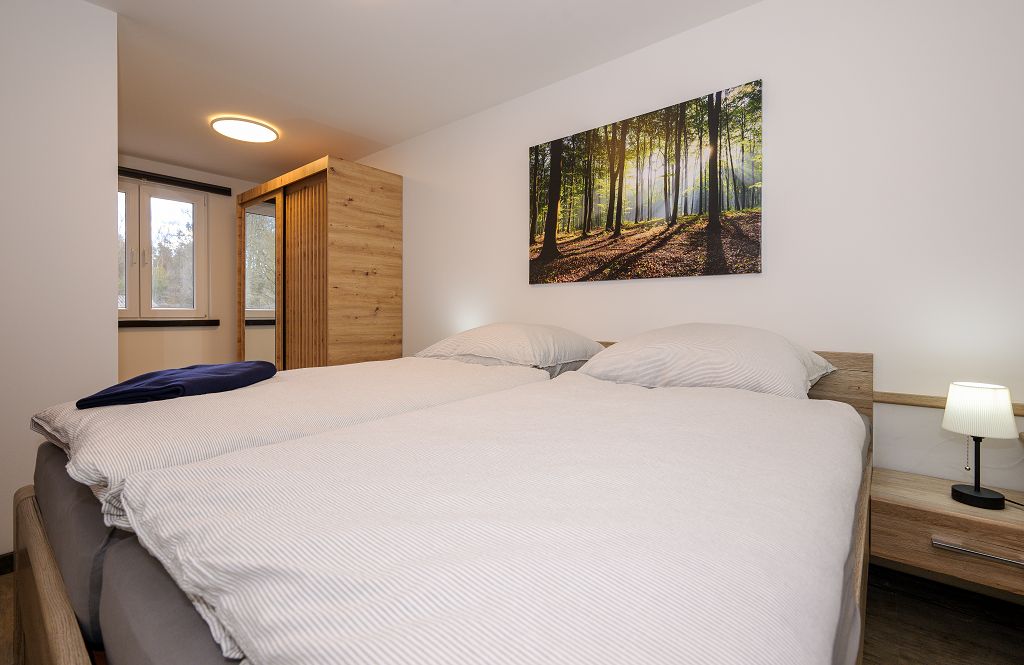 Monteurzimmer: Schlafzimmer 2-Zimmer-Wohnung - Vierburg Bützow