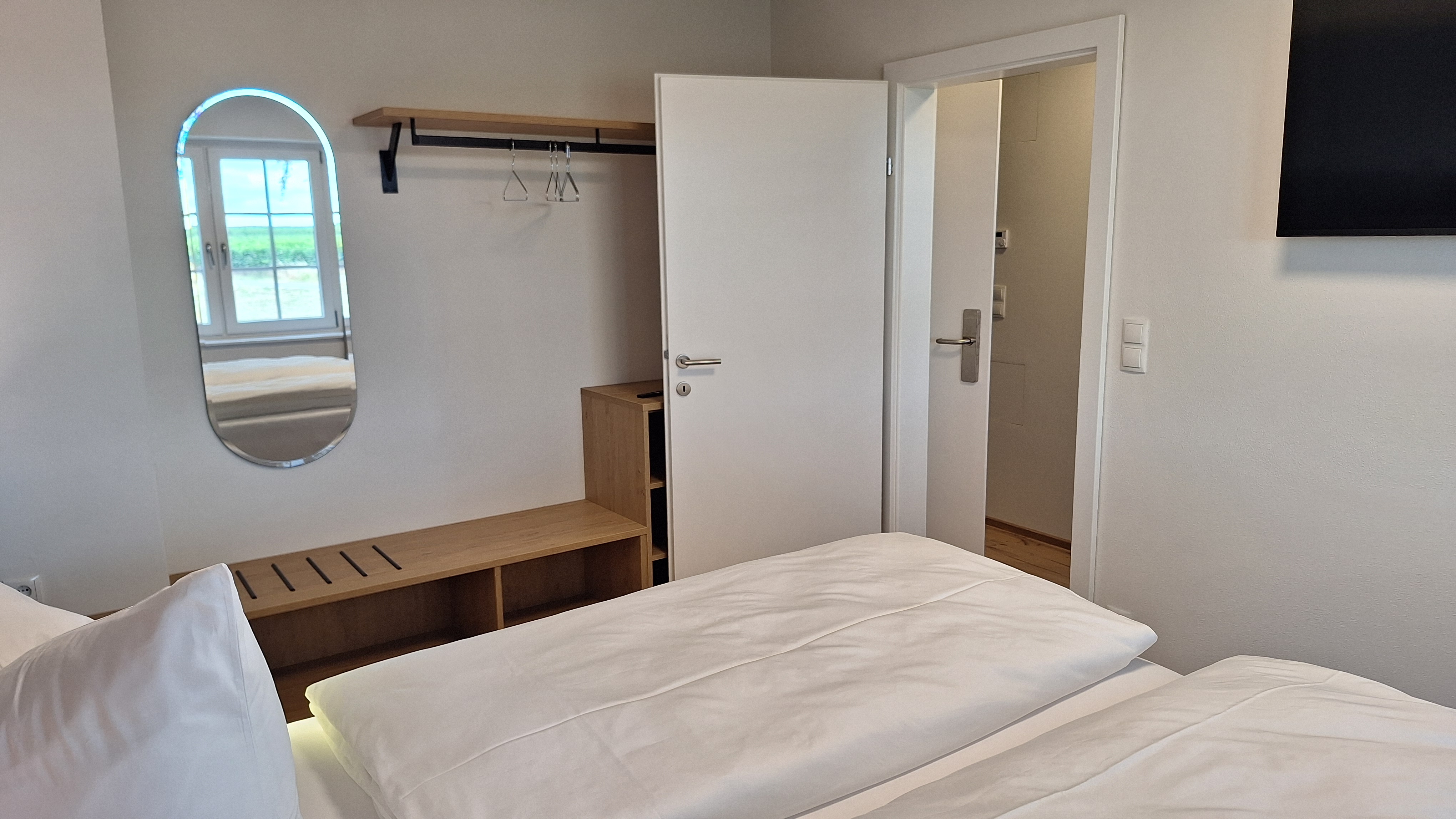 Monteurzimmer: Schlafzimmer im Appartement - Zollquartier