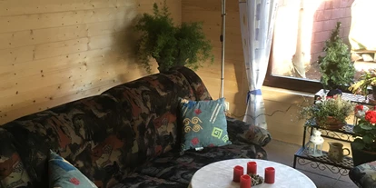 Monteurwohnung - Wernigerode - Innenbereich des Außensitzplatzes - Apartment Wernigerode