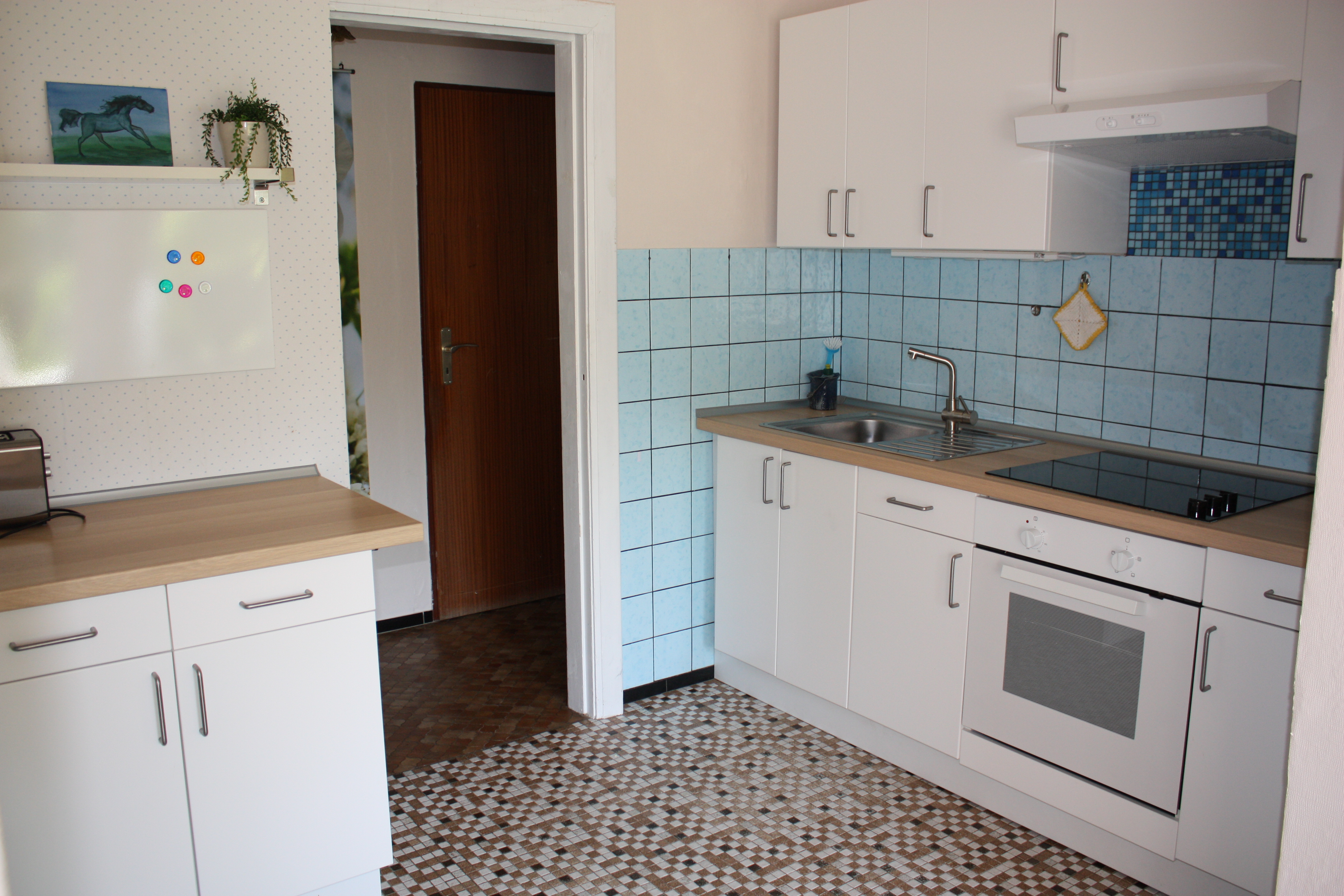 Monteurzimmer: Küche EG - Ferienwohnung Buttemühle