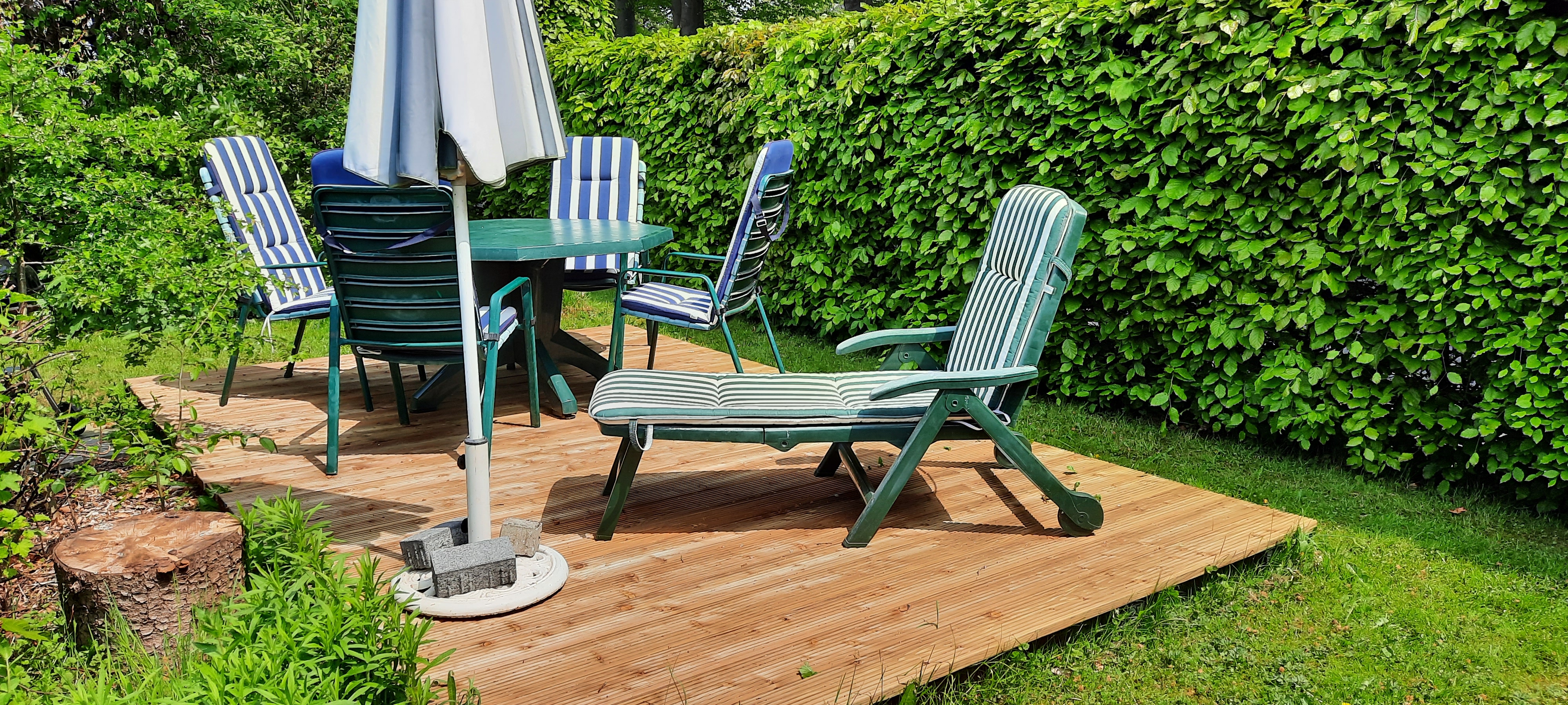 Monteurzimmer: Terrasse/Garten - Roder am Eifelsteig