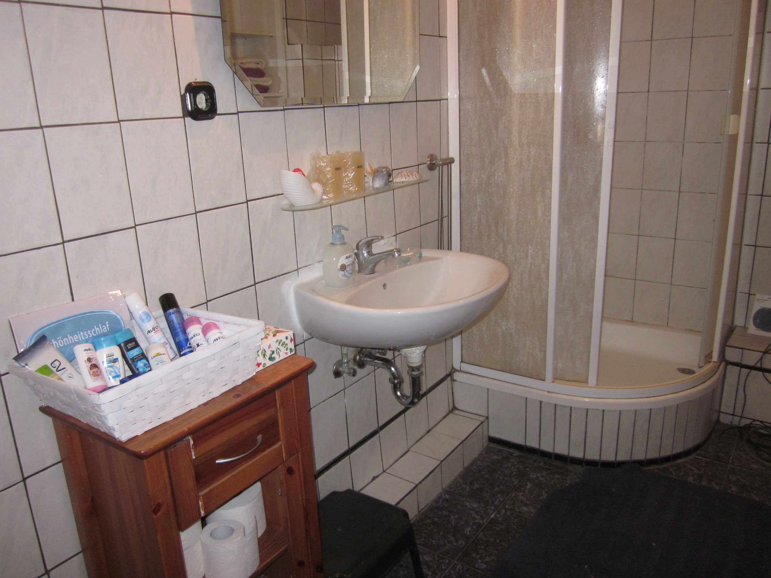 Monteurwohnung - Badezimmer: eigenes Bad - Hamburg-Umland - Bad /Souterrain  - Casa Cerasum