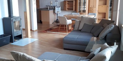Monteurwohnung - Zimmertyp: Doppelzimmer - Pfalz - Wohn Essbereich - Gästehaus Schütz