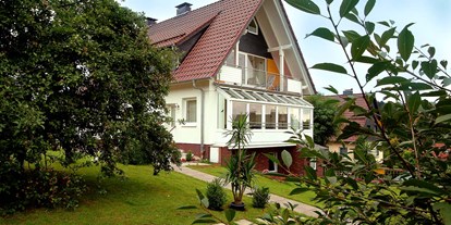 Monteurwohnung - Niedersachsen - Das Haus Templin mit Loggia, Balkon nach Süden mit schönem Blick über Osterode - Haus Templin in Osterode am Harz