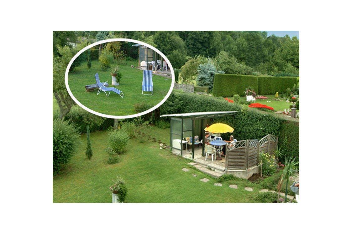 Monteurzimmer: Der Garten mit Platz zum Grillen - Haus Templin in Osterode am Harz